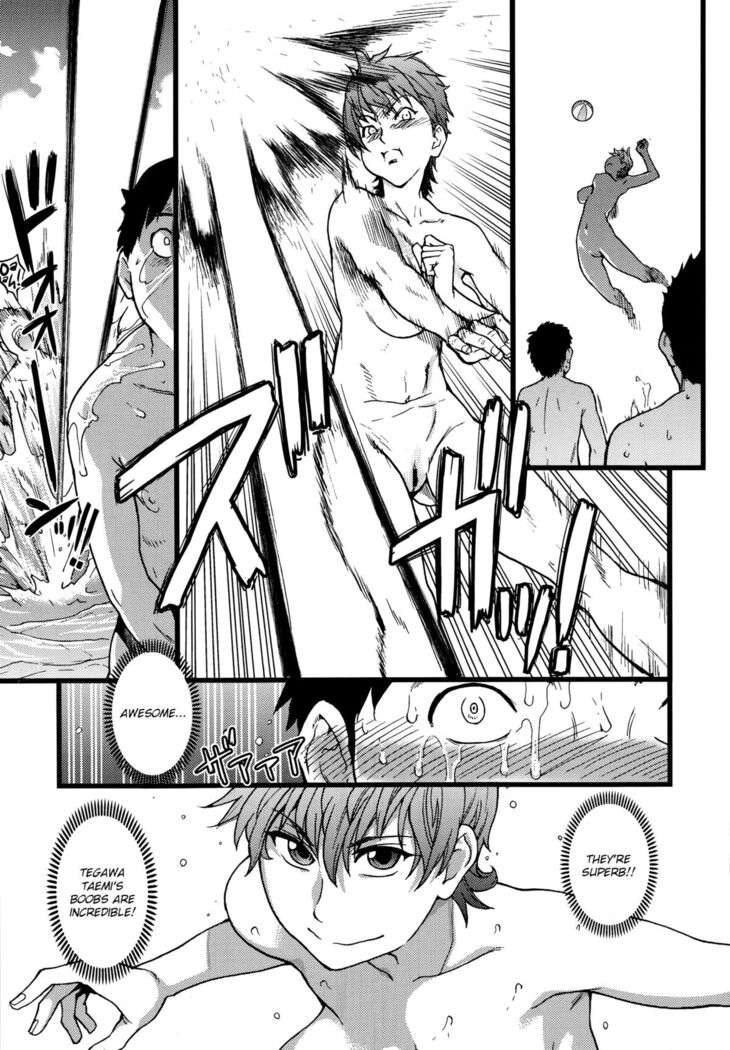 Nudist Beach ni Shuugaku Ryokou de!! - Chapter 2