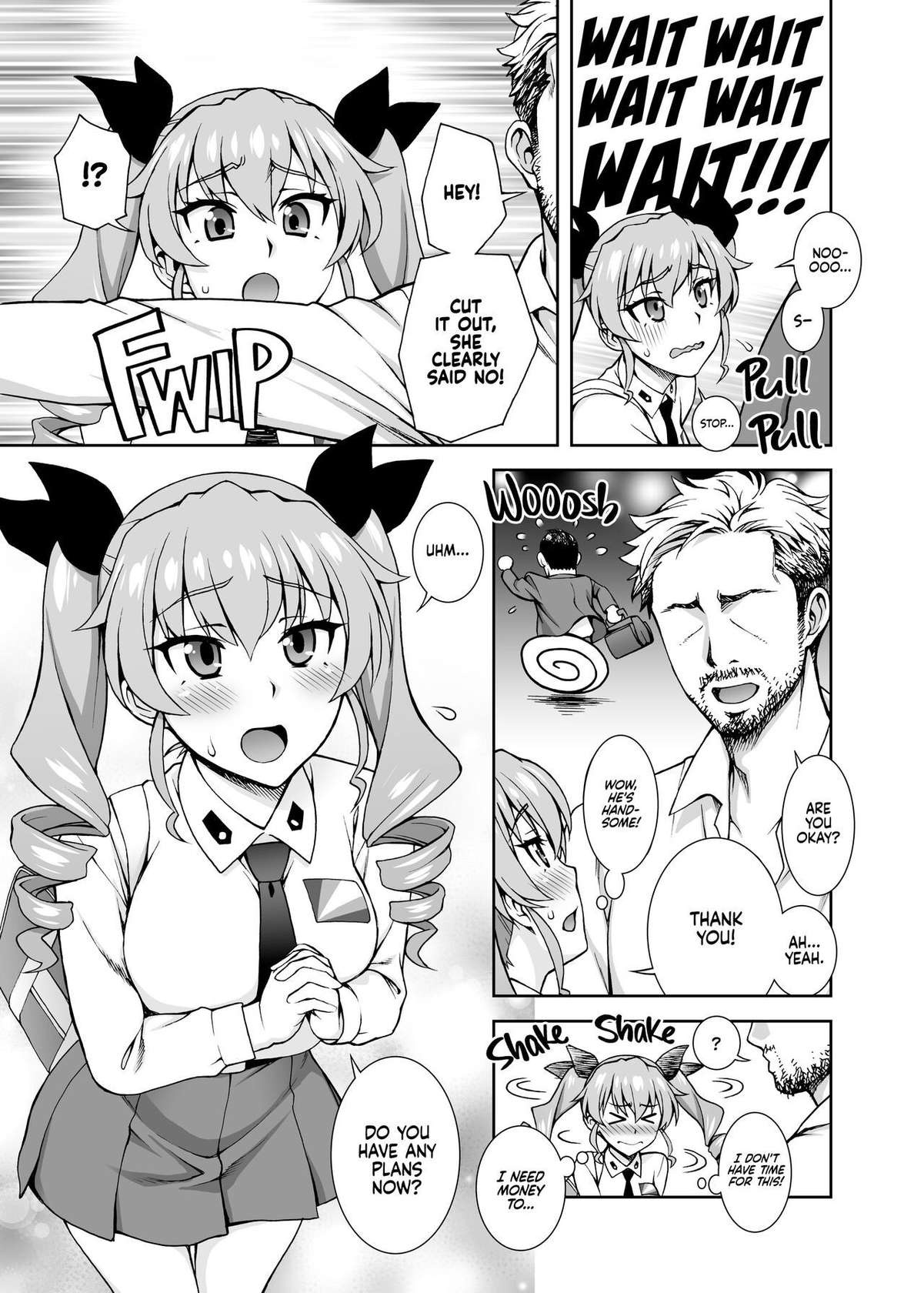 [Kabayakiya (Unagimaru)] PIZZA & BEARD (Girls und Panzer) [English] {2d-market.com} [Decensored] [Digital]