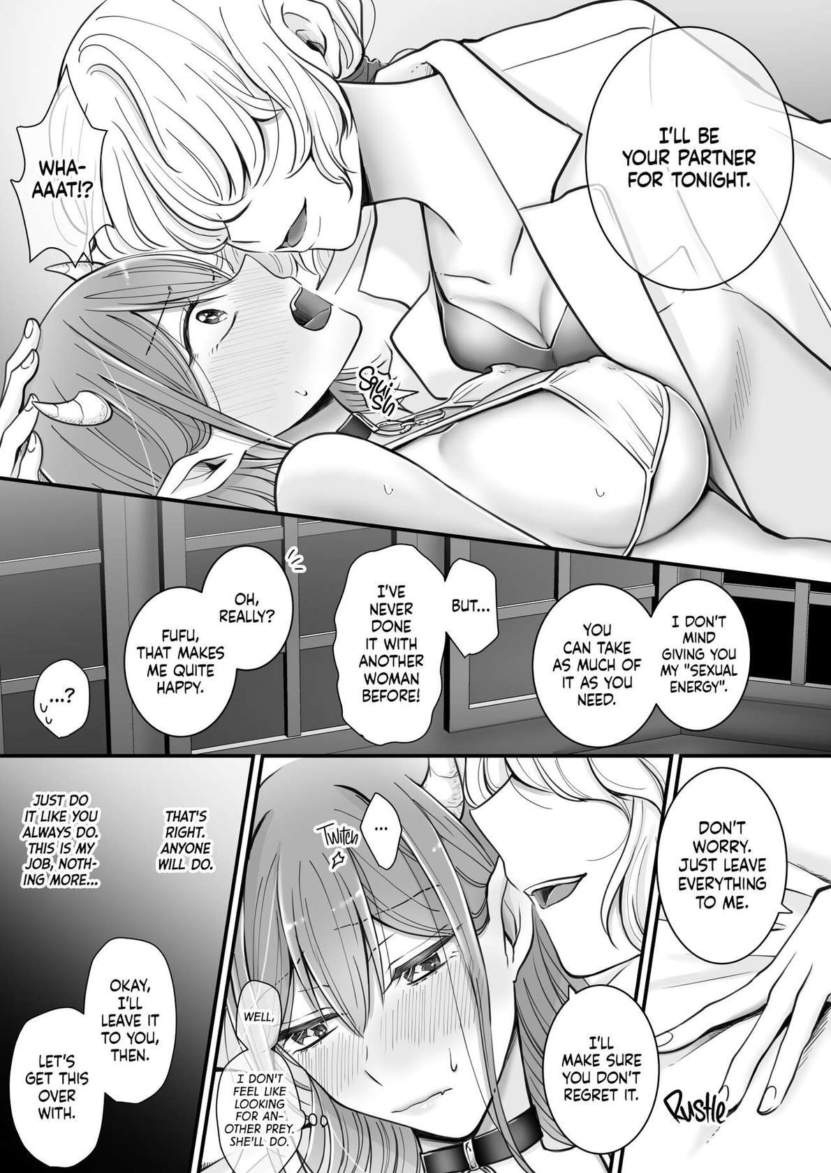 [U League (Yusuri)] Yuri de Succubus! ~Inma no Atashi ga Ningen no Onna ni Koi da Nante!~ | Yuri de Succubus Vol. 1 - I Can't Believe I Fell for a Human! [English] [Noca Scans]