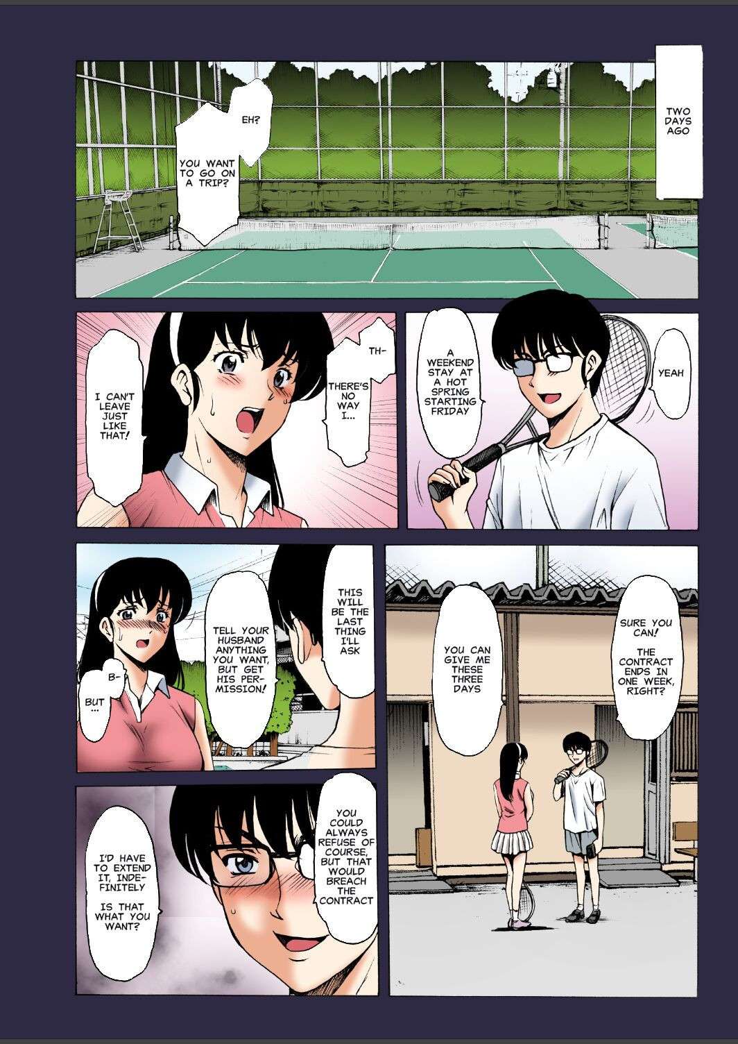 [Syouryu Yasui-Kai (Hoshino Ryuichi)] Hitozuma Kanrinin Kyoko 10 | The Perils of Married Manger Kyoko Part 10 (Maison Ikkoku) [English] [Colorized] [MisterJ167] [SPDSD]