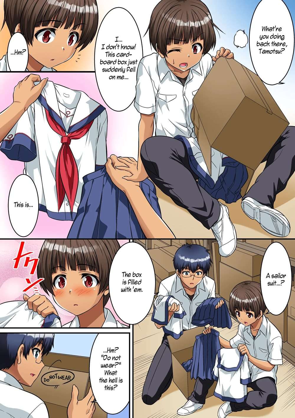 I Became A Girl At An All-Boys School, For All The Classmate Boys Still In Uniform... [Oneshot]