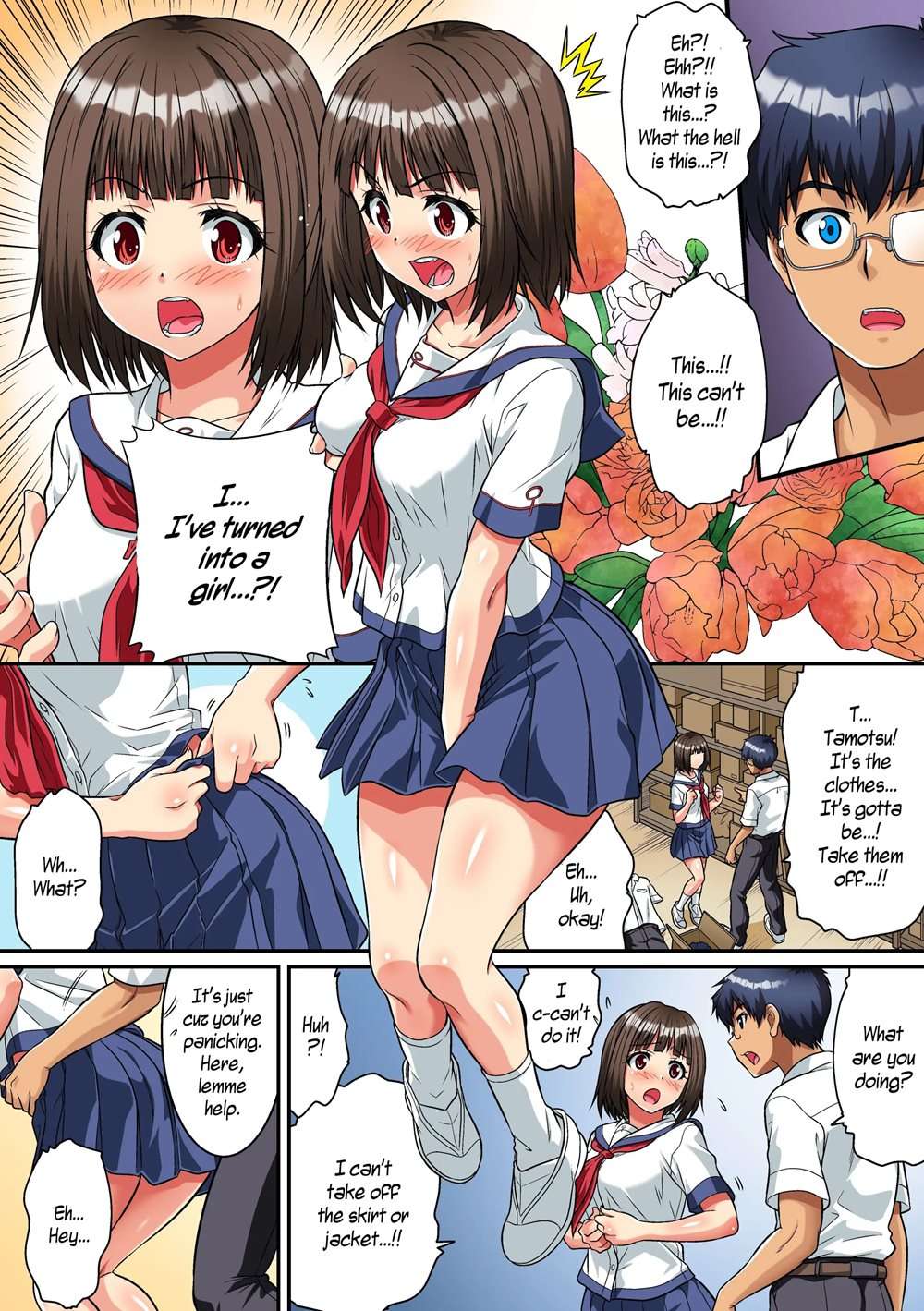 I Became A Girl At An All-Boys School, For All The Classmate Boys Still In Uniform... [Oneshot]