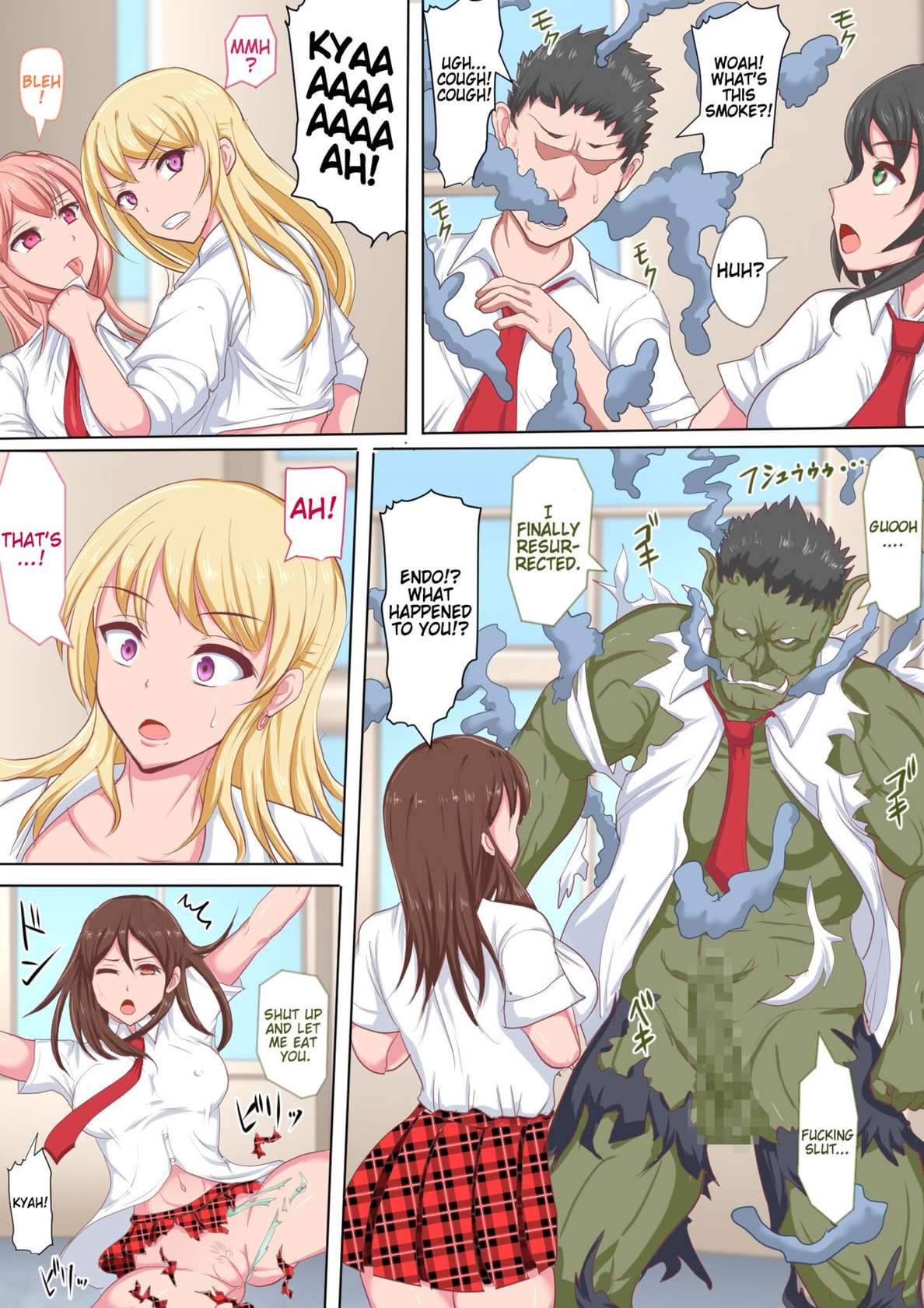 [Shiroi Tentoumushi] Gal Taimashi Hinako ~Orc no Gyakushuu~ | Exorcist Gal Hinako ~The Orc's Counterattack~ [English] [Kinsei Translations]