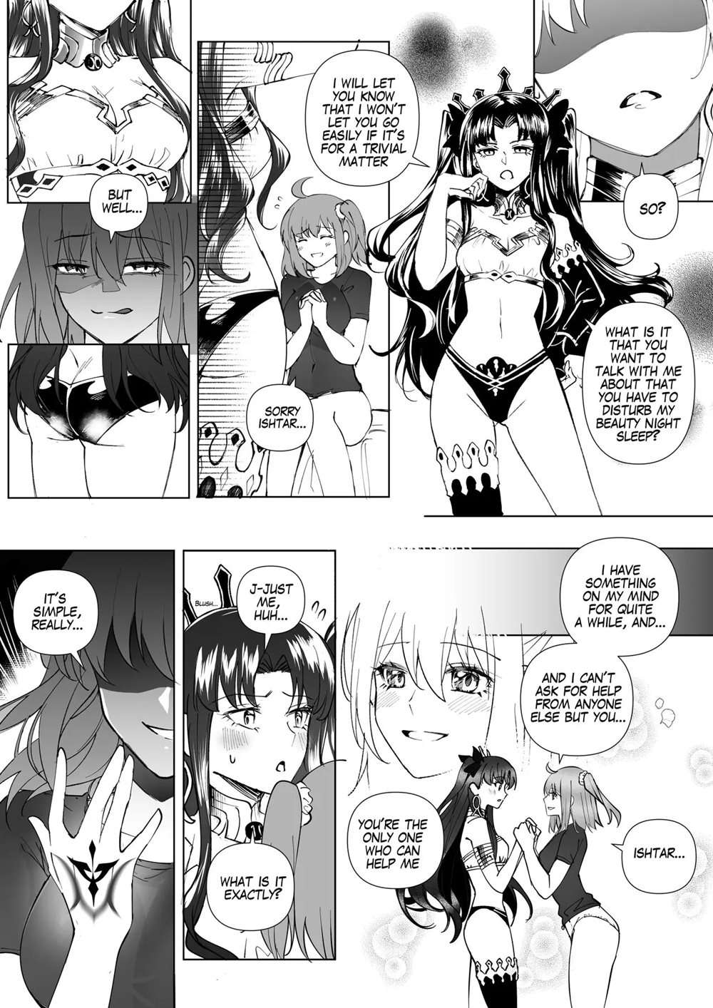 FGO Gudako Ishtar Possession [Oneshot]