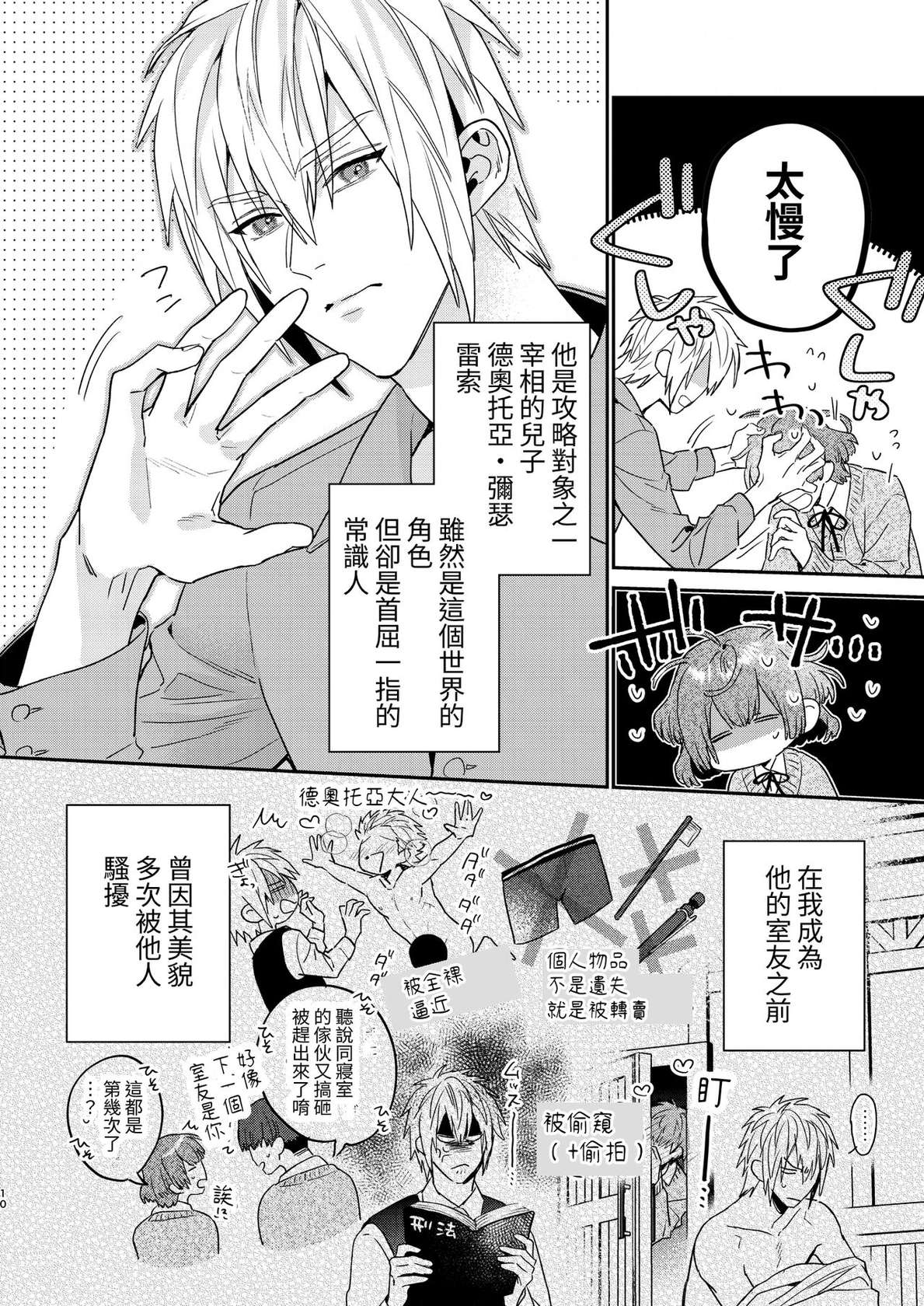 [Niwanihaniwa (Oova Akiru)]Tensei mobu wa BL gē no sekai de hame rare kōryaku sa remashita! ? [Chinese]