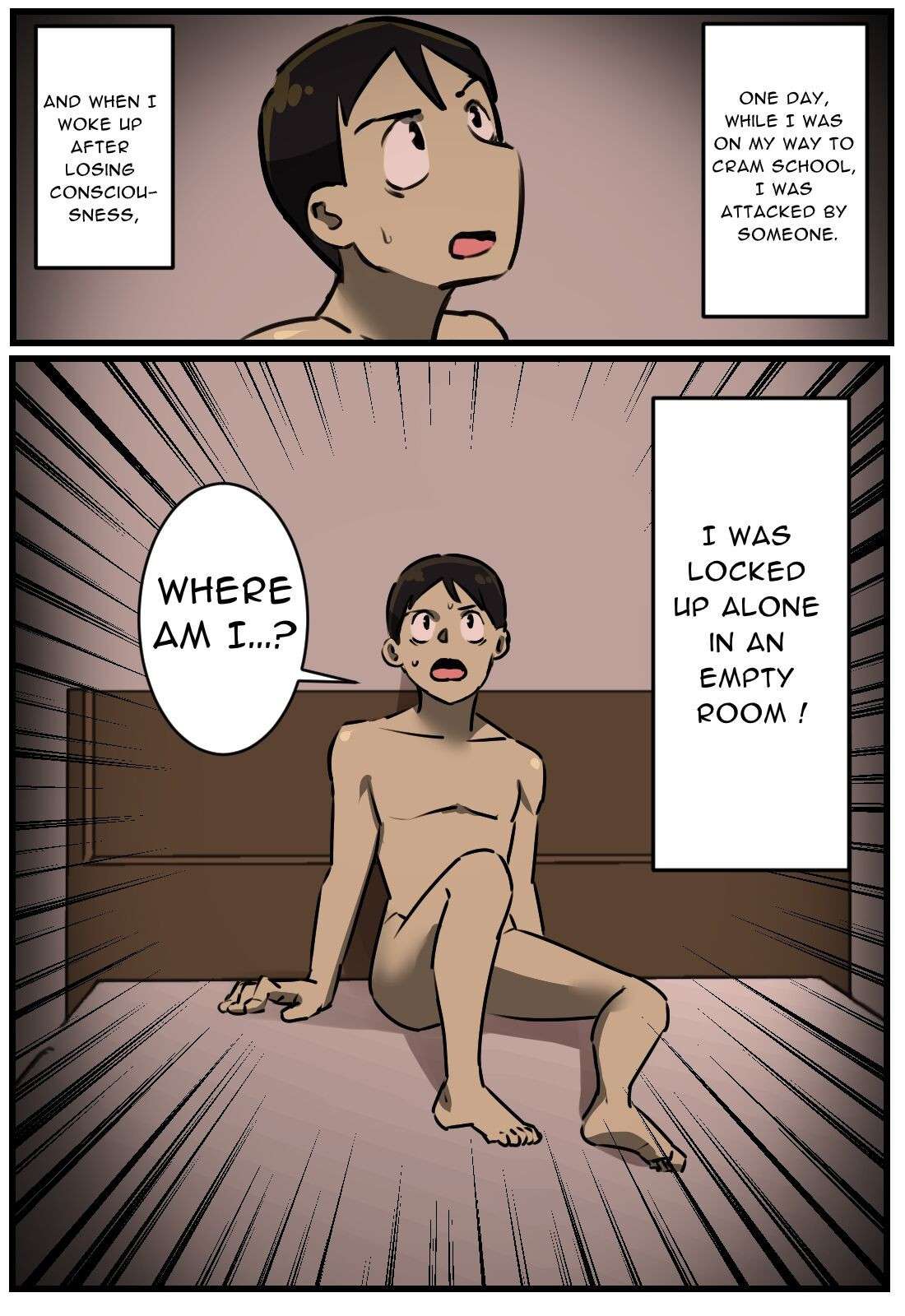 [Chotto B-sen]  A Room You Can't Leave After Having Sex [English] [Black raven]