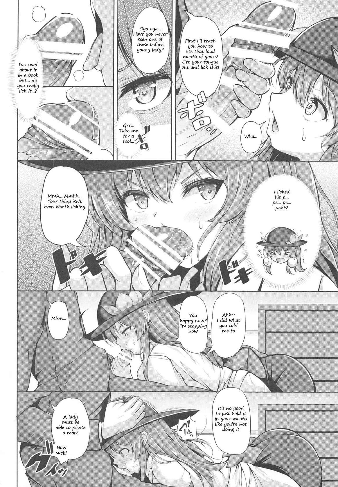 (C96) [Rocket Chousashitsu (Koza)] Iiko ni Shite yo ne Tenshi-chan | Be a good girl Tenshi-chan~! (Touhou Project) [English]