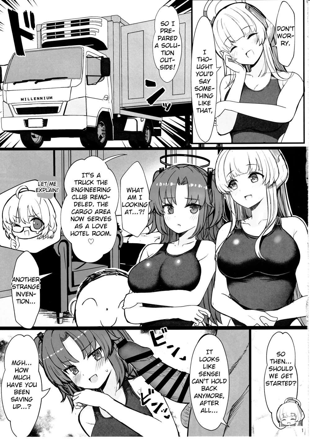 Seminar's Lewd And Sexy Summer Vacation! [Oneshot]