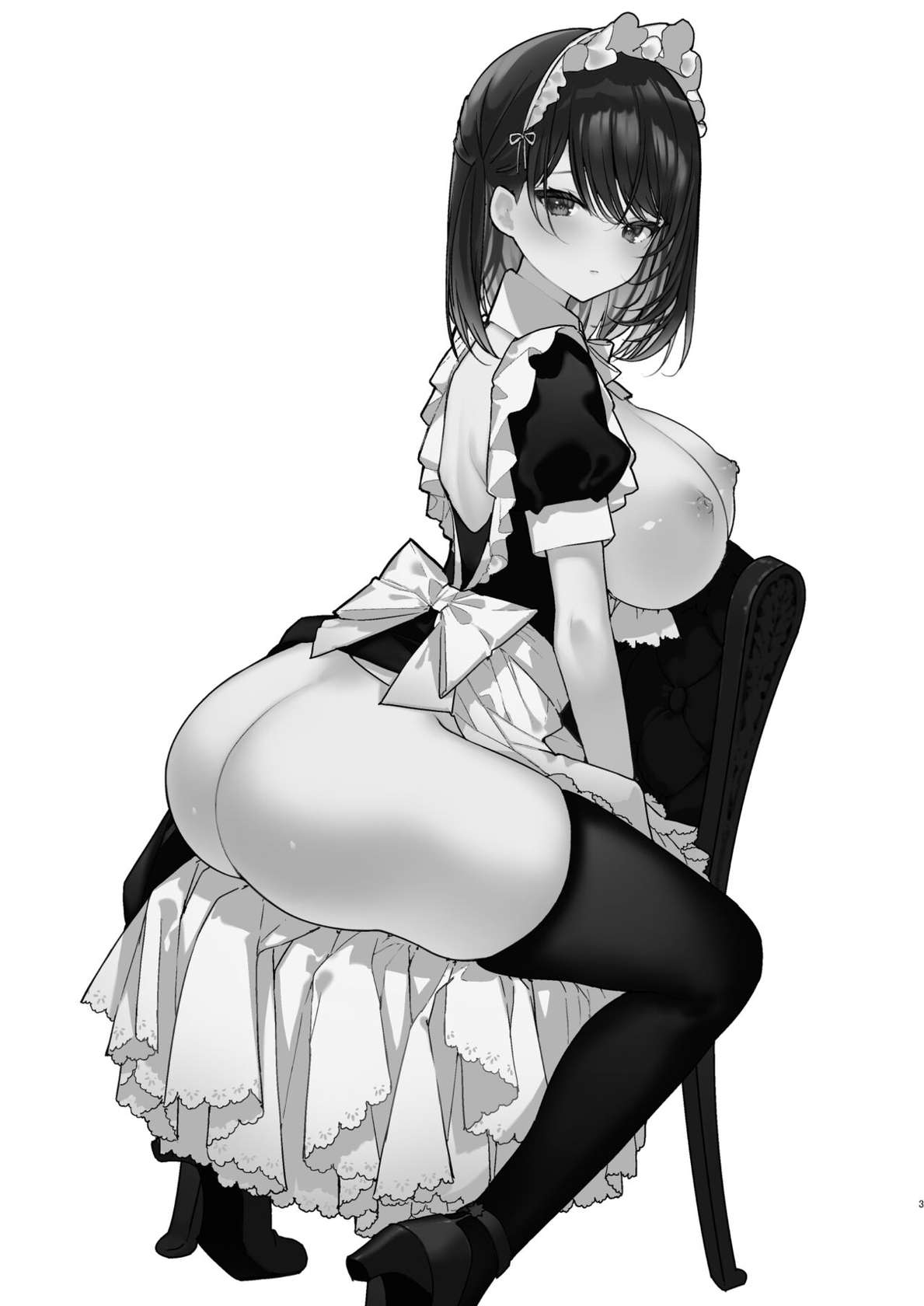 [Mutou Koucha] Maid-san no Naka ga Ippai ni Naru made Renzoku Shasei Ecchi [Digital]