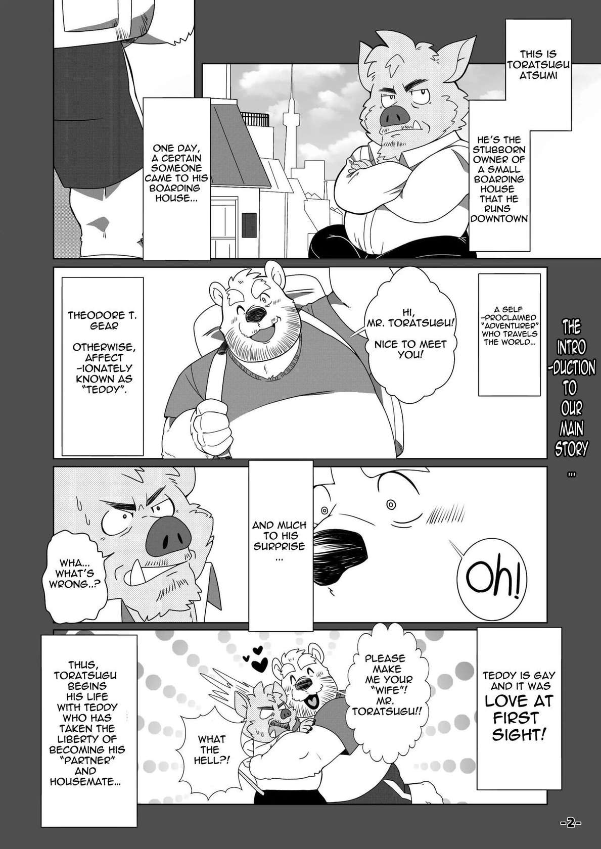 [Anman Shop (An no Mantaro)] #Marugatsu Batsunichi Inoshishi Danna ga Saiminjutsu ni Ochite Shimau? | #OO/XX A Boar Owner Falls Under Hypnosis? [English] [The_Masked_Kemoner] [Digital]