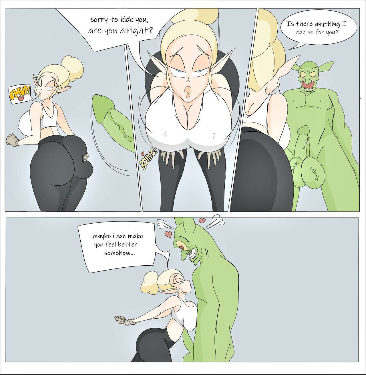 self defense for elf (Comic)