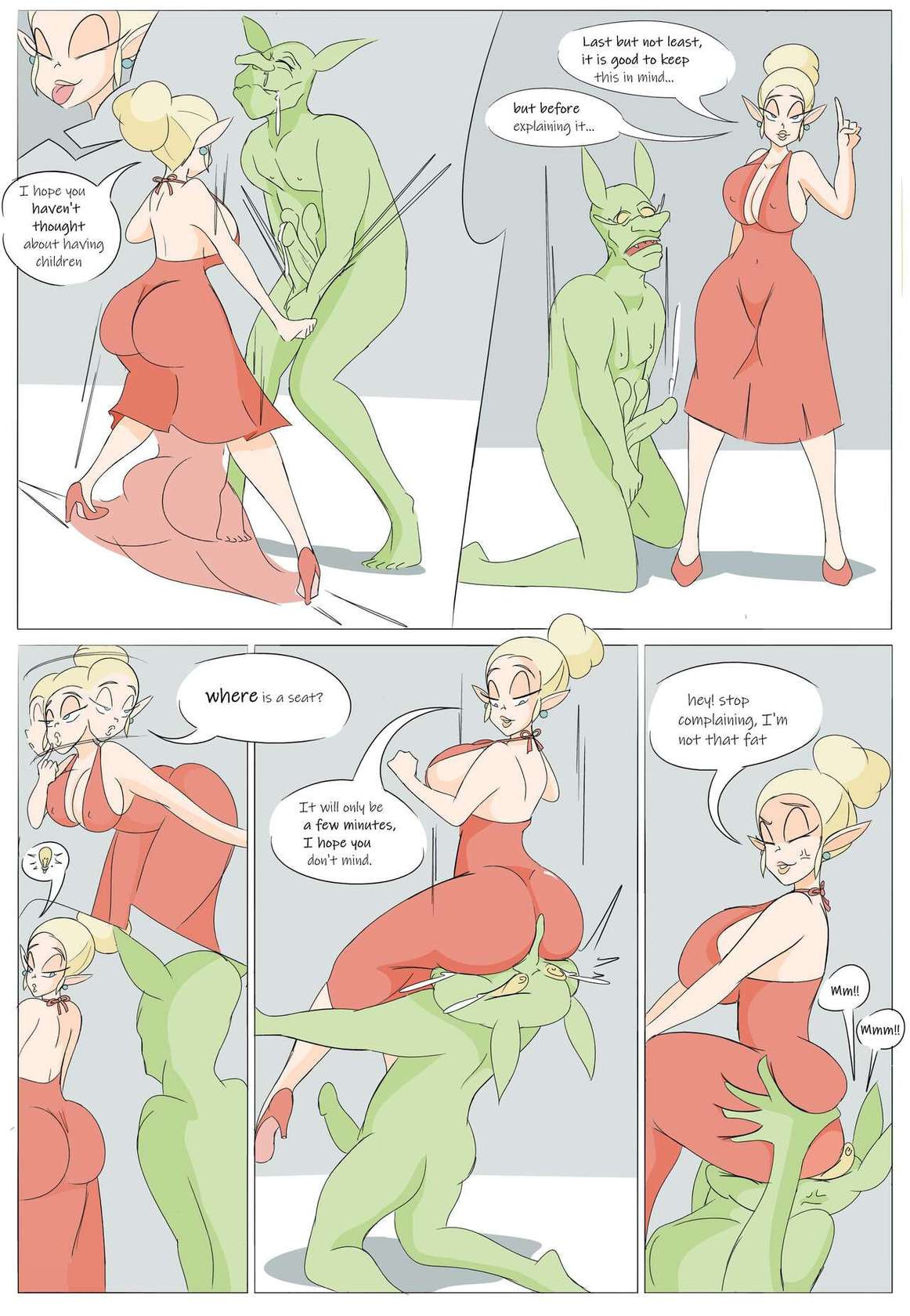 self defense for elf part 2 (comic)