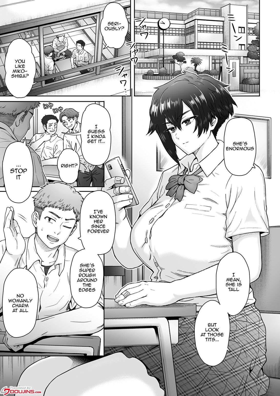 [Eight Beat (Itou Eight)] Fuaiso de Senotakai Kanojo ga Ore no Shiranai Ma ni… | My Unfriendly, Tall Girlfriend Became Like That Behind My Back [English] {Doujins.com} [Digital]