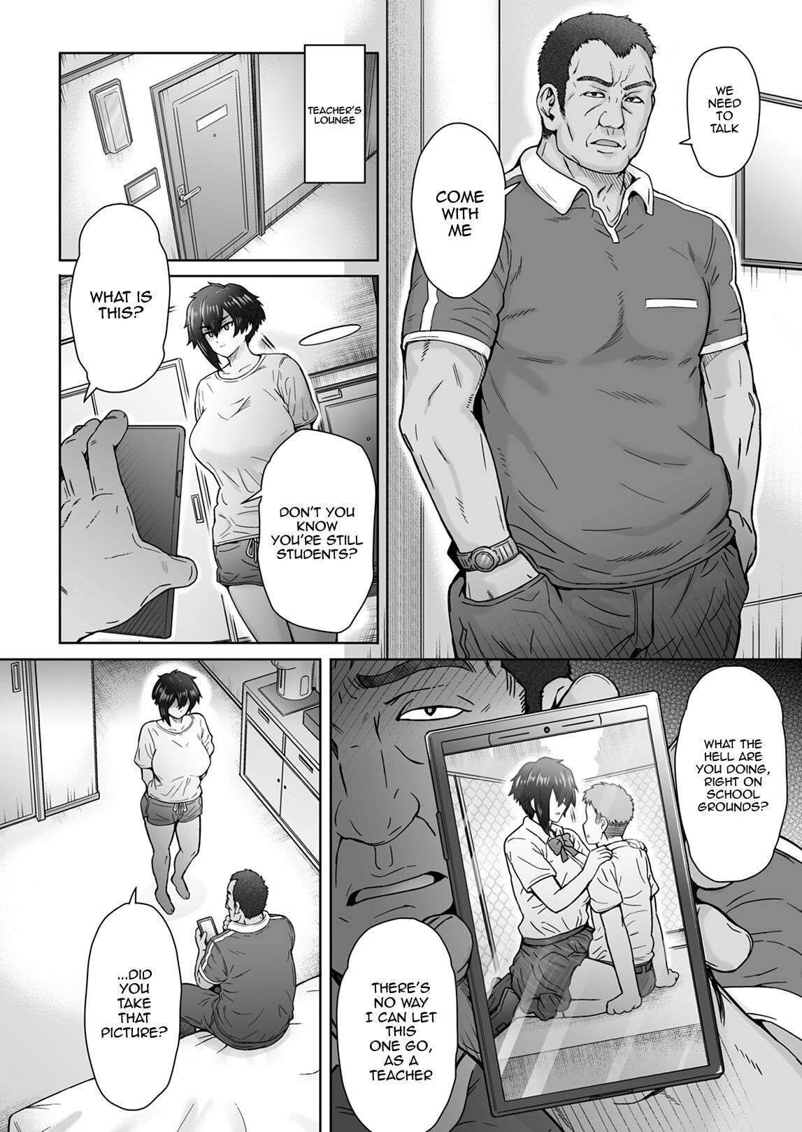 [Eight Beat (Itou Eight)] Fuaiso de Senotakai Kanojo ga Ore no Shiranai Ma ni… | My Unfriendly, Tall Girlfriend Became Like That Behind My Back [English] {Doujins.com} [Digital]