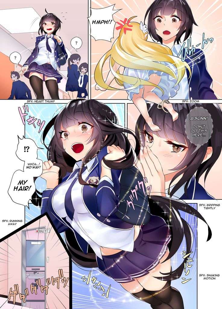 Jane transforming at school manga