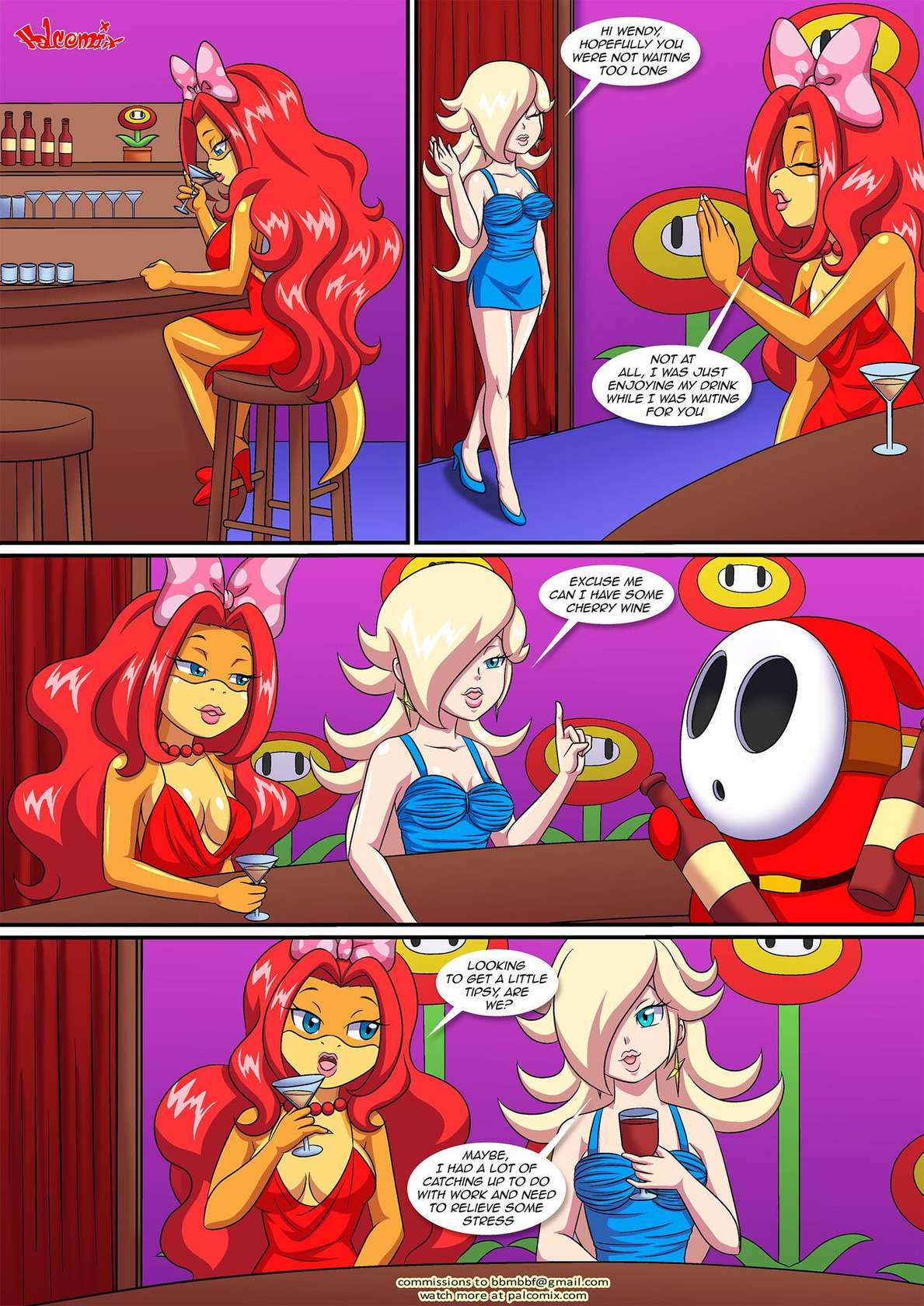 Peach X Wendy (Mario) [Palcomix] - 4 - english