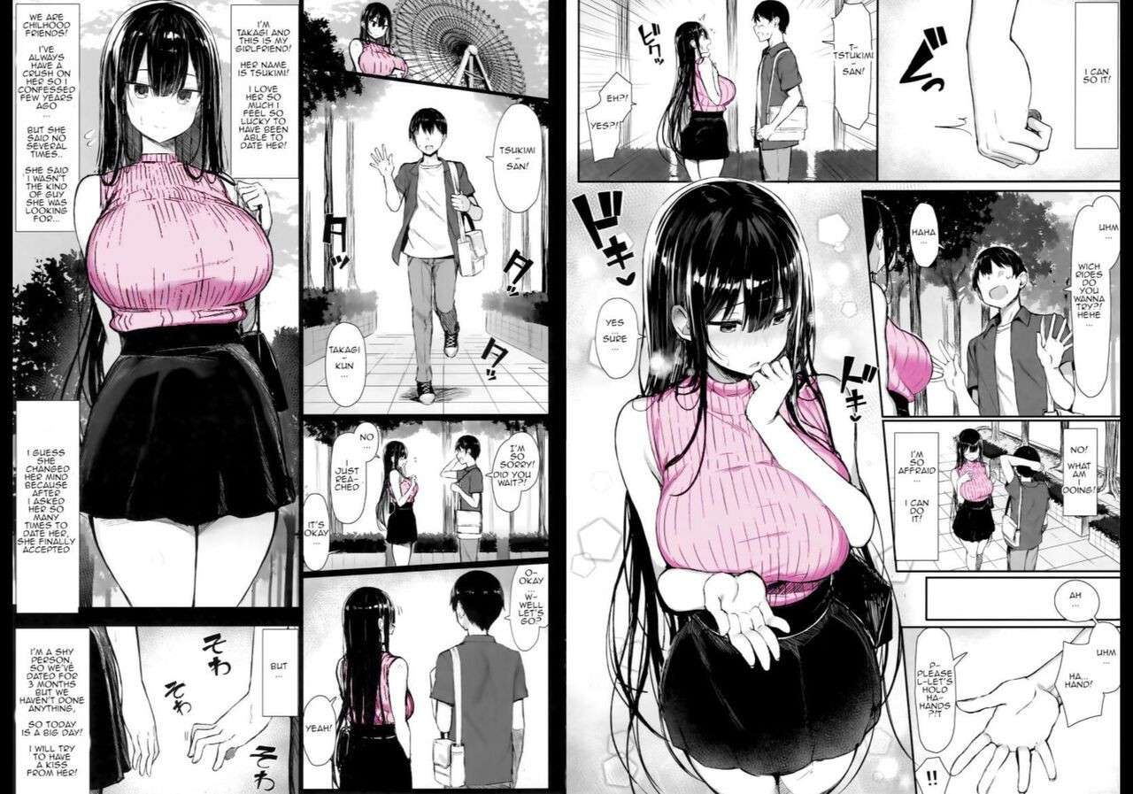 [MOSQUITONE] the pure girlfriend fall BLACKED 1-2