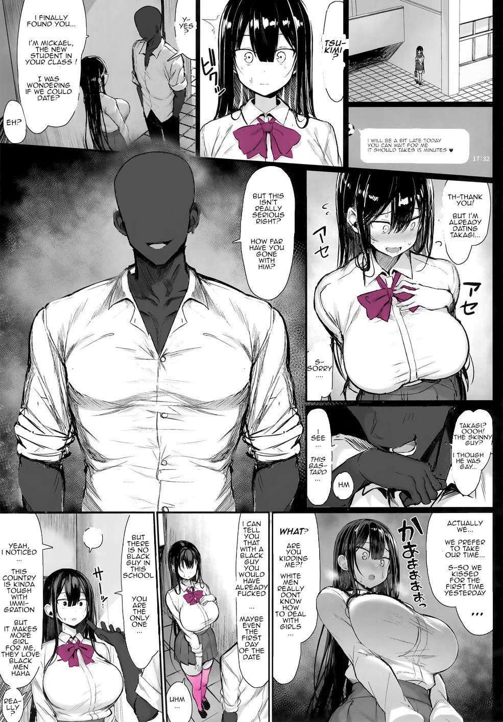 [MOSQUITONE] the pure girlfriend fall BLACKED 1-2