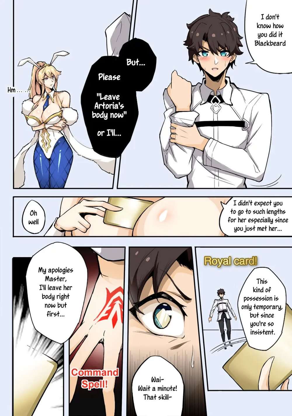 Fate Blackbeard's Plot [Oneshot]