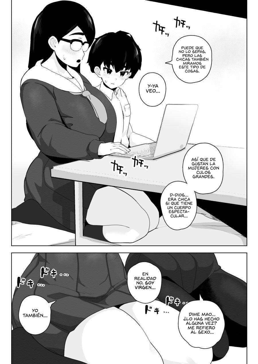 [Sasanoha Toro] Class 1 Shiri ga Dekai Megane no Osanajimi ni Nakadashi Shiro to Honnou ga Itte iru | Mi Instinto me Dice que me Corra Dentro de mi Amiga de la Infancia quien tiene el Culo más Grande de mi Clase y usa Anteojos [Spanish] [NekoCreme]