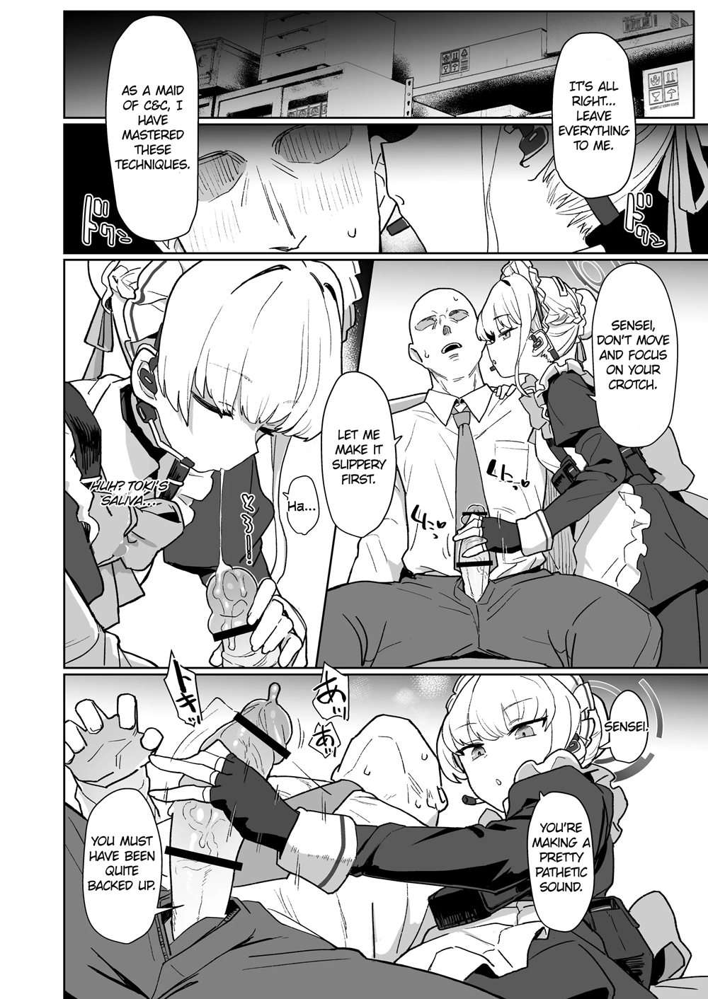 Dokidoki Toki Meki Maid Kiss [Oneshot]