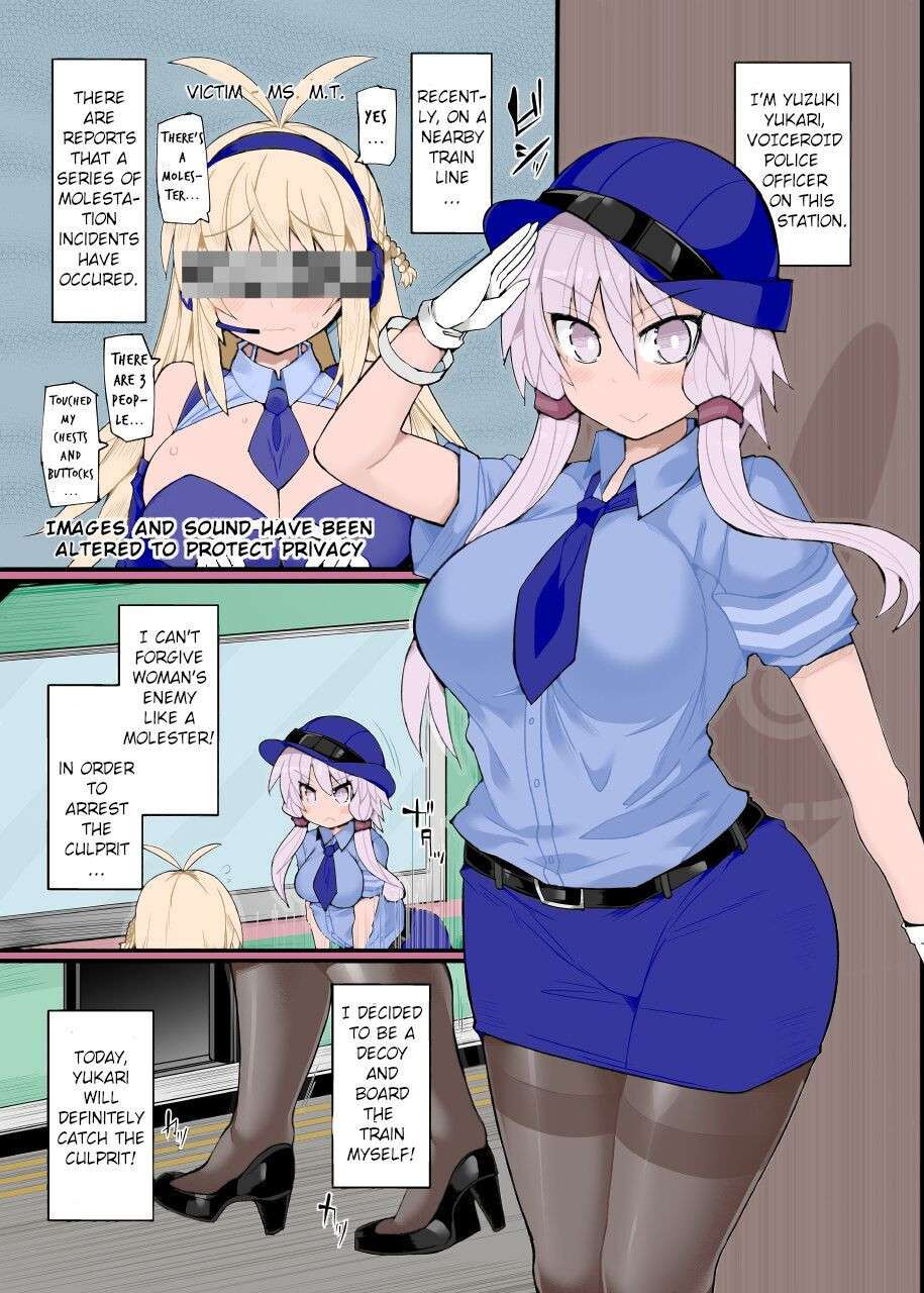 [Stapspats (Hisui)] Otori Sousakan Yuzuki Yukari ~Sennyuu Manin Chikan Sharyou~ | Decoy Investigator Yuzuki Yukari ~Crowded Molester Car Infiltration~ (VOICEROID) [English] [Colorized] [Digital]