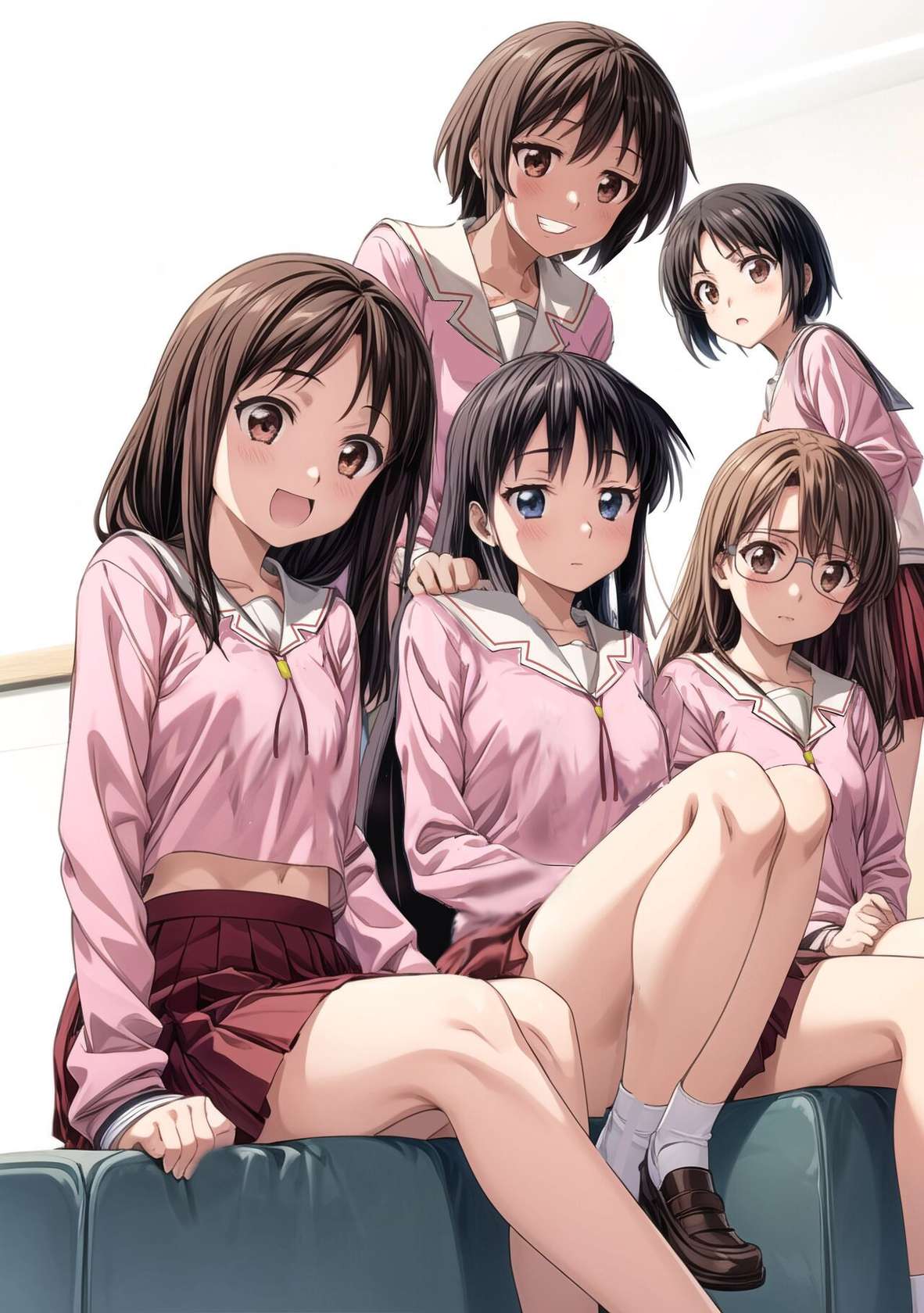 (C69) [Shiroganeya (VELEY TUDO, GINSEIOU, UMEDAMA NABU)] Azumanga Ngentot NTR Jancuk Bajingan Kontol ***** Fucker Omnibus