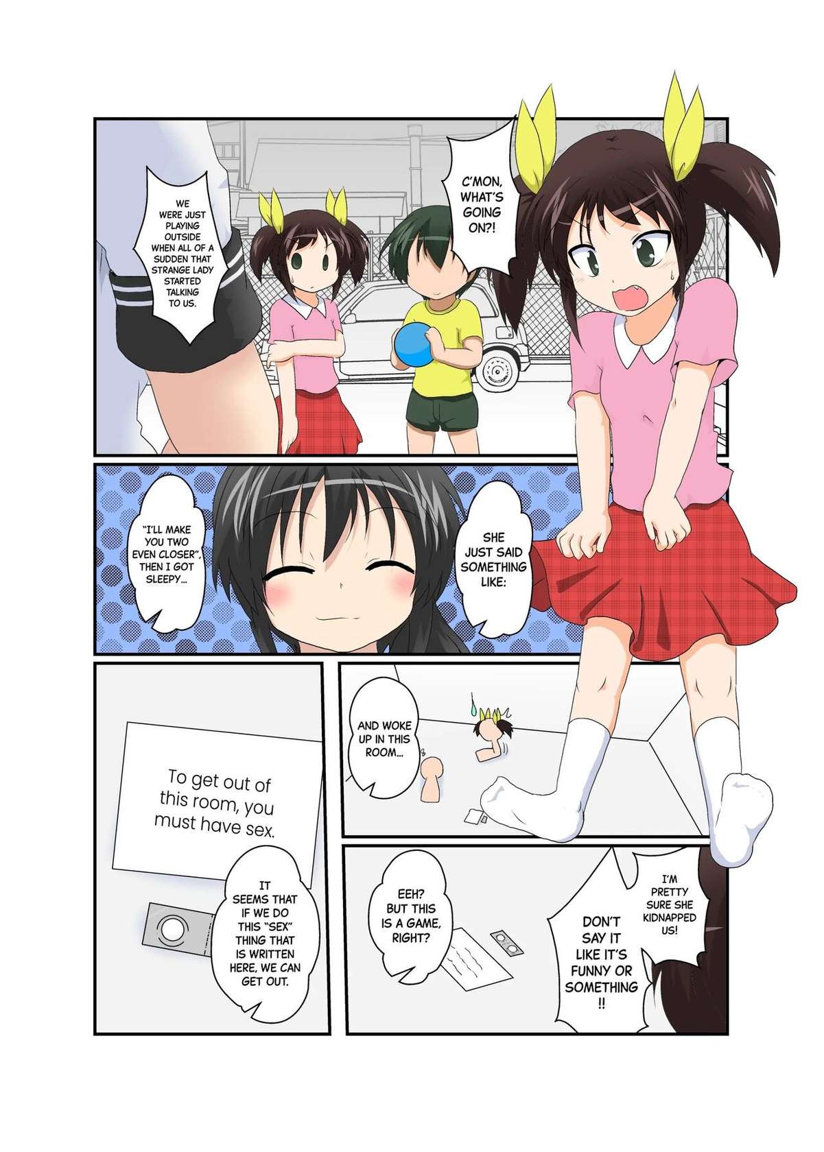 [Ameshoo (Mikaduki Neko)] Onnanoko Ga Futanari Ni Otokonoko Ga Onna Ni Naru Hanashi [English]