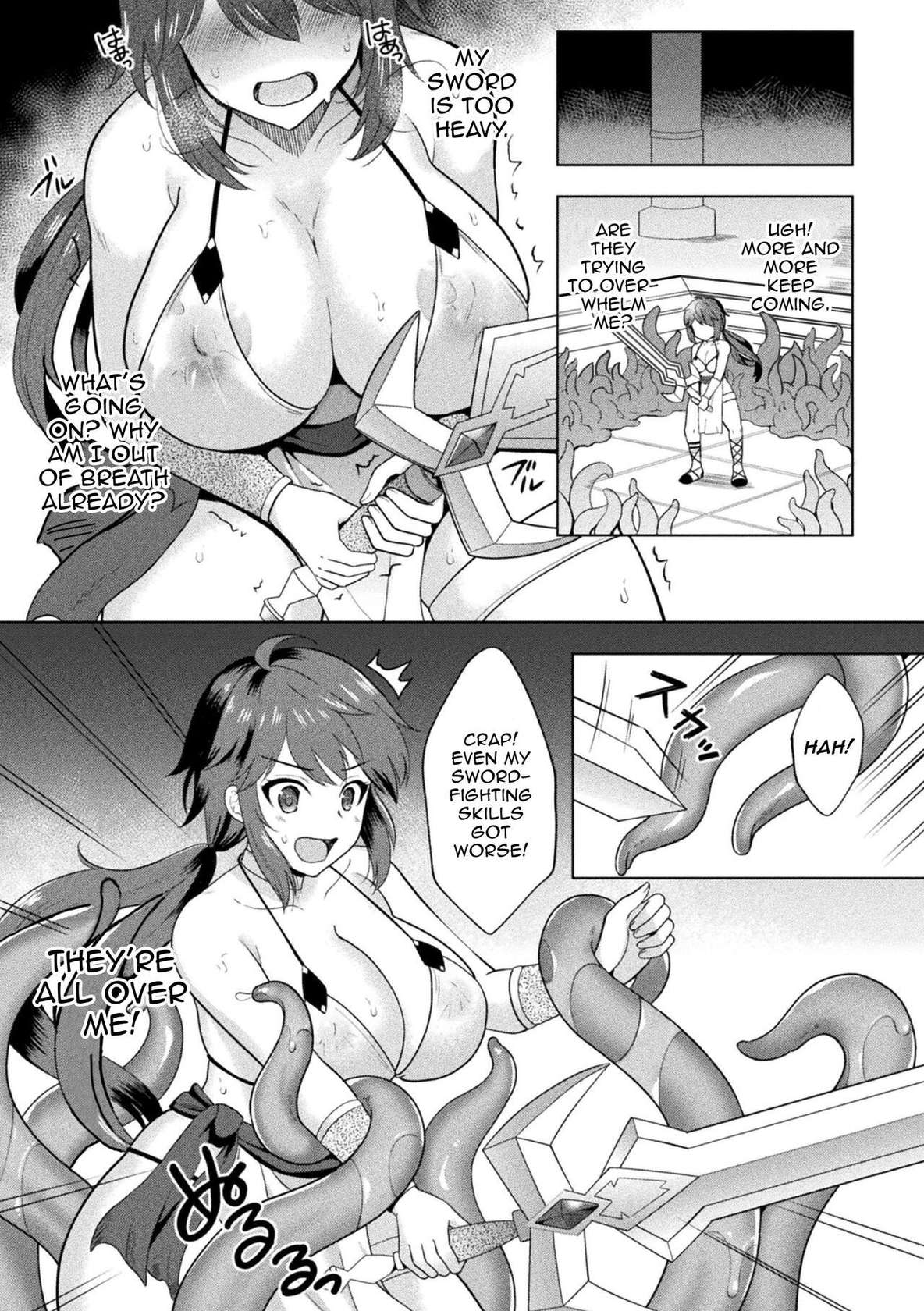 [Tenro Aya] Jotaika Kishi Belveed / Feminized Knight Belveed  (Kukkoro Heroines Vol.27) [English] {Doujins.com}