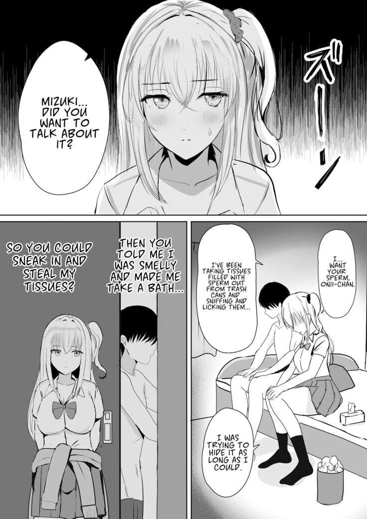 Gal Imouto ga Seishi no Kansatsu o Yamete Kurenai | My Gyaru Little Sister Wants to See My Sperm! [Broken House Scans}