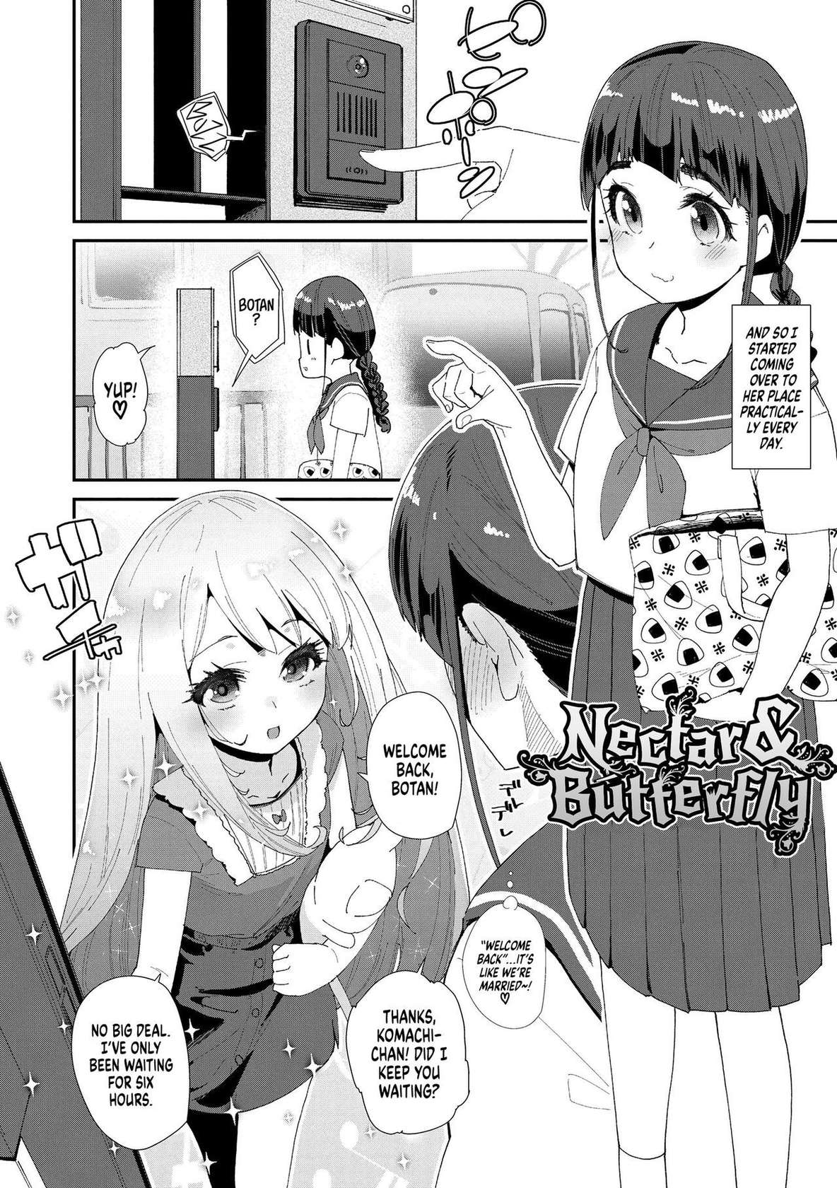 [Maeshima Ryou] Mitsu to Chou | Nectar & Butterfly [English] [Xzosk] [Decensored] [Digital] [Incomplete]