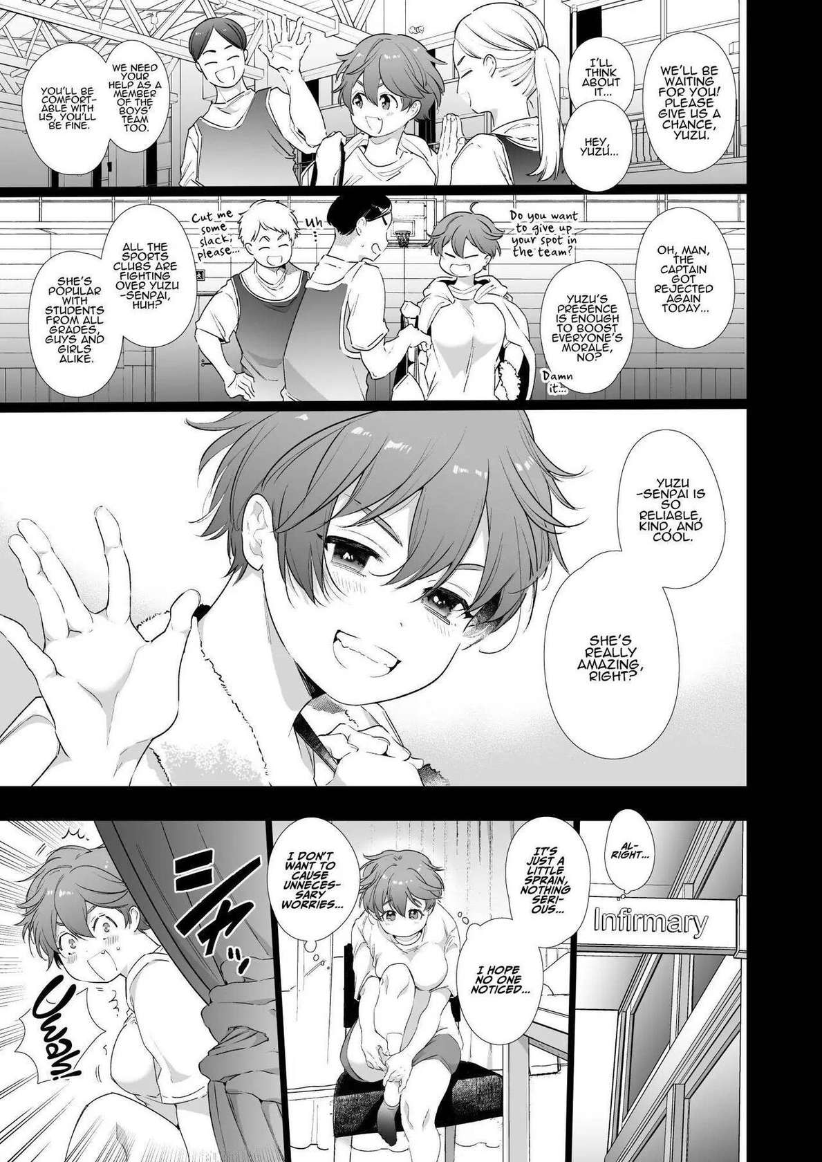 [Yatomomin (Yamamoto Tomomitsu)] Boyish Kanojo wa Toshishita S Kareshi no Dekiai Choukyou kara Nigerarenai | The Tomboy Can't Escape Her Ruthless Young Boyfriend's Training [English]