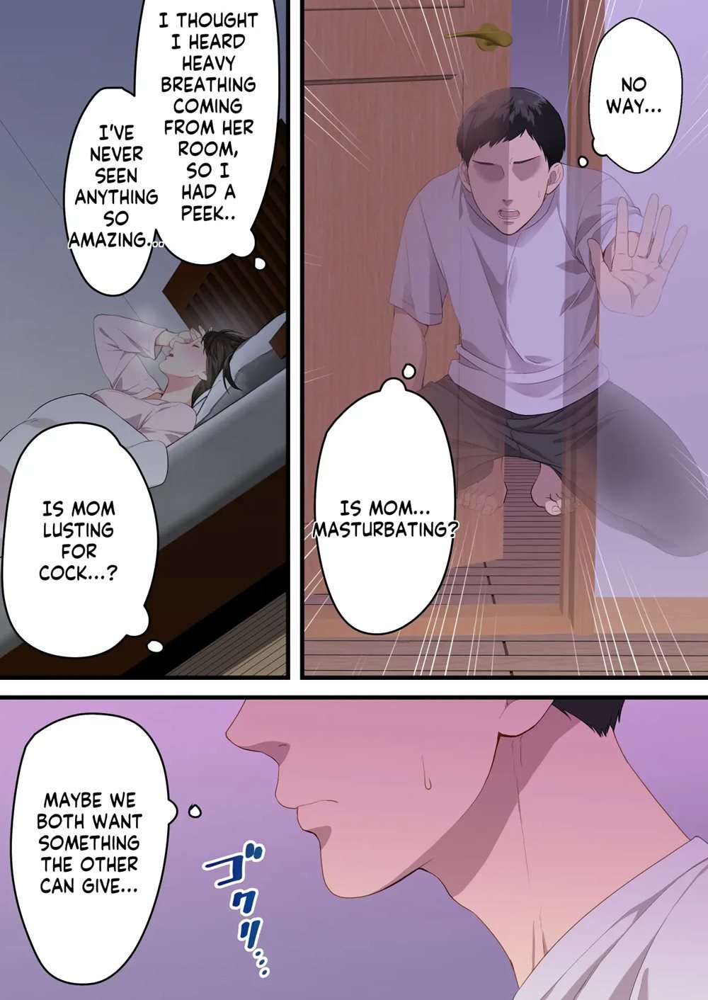 Arguing Mother And Son Who Became A Loving Couple [Oneshot]