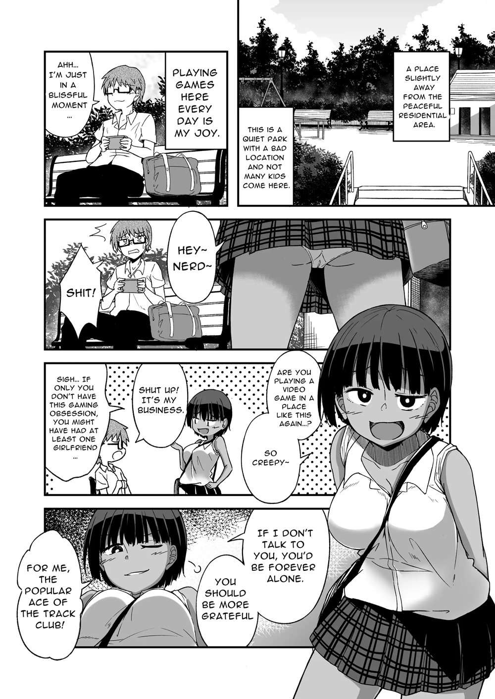 The Track & Field Club Girl [Oneshot]