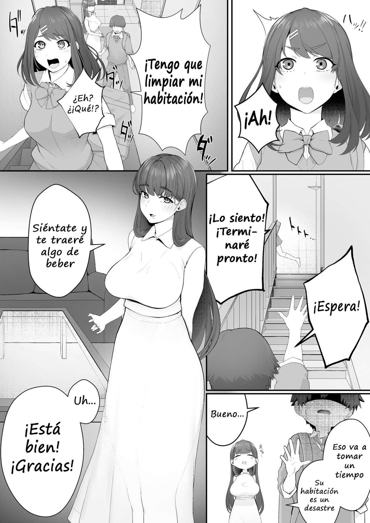 [Doushoku (Sirofugu)] Kanojo no Onee-san ni Otosareru | I Was Seduced by My Girlfriend’s Sister [Spanish]