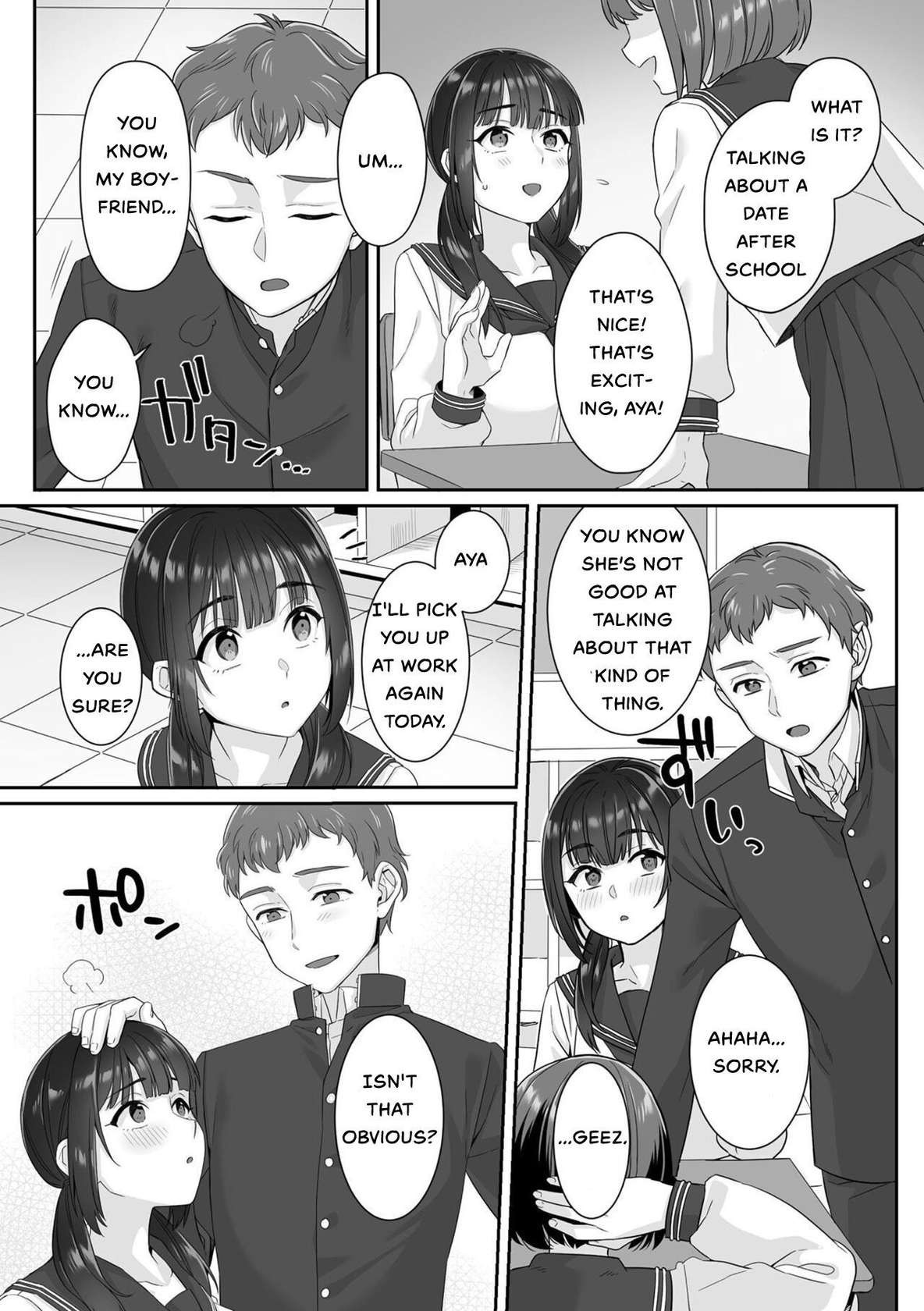 [miniru] Junboku Joshikousei wa Oyaji Iro ni Somerarete Comic Ban Ch. 1 [English] [MTL] [HOTDOGMAN]