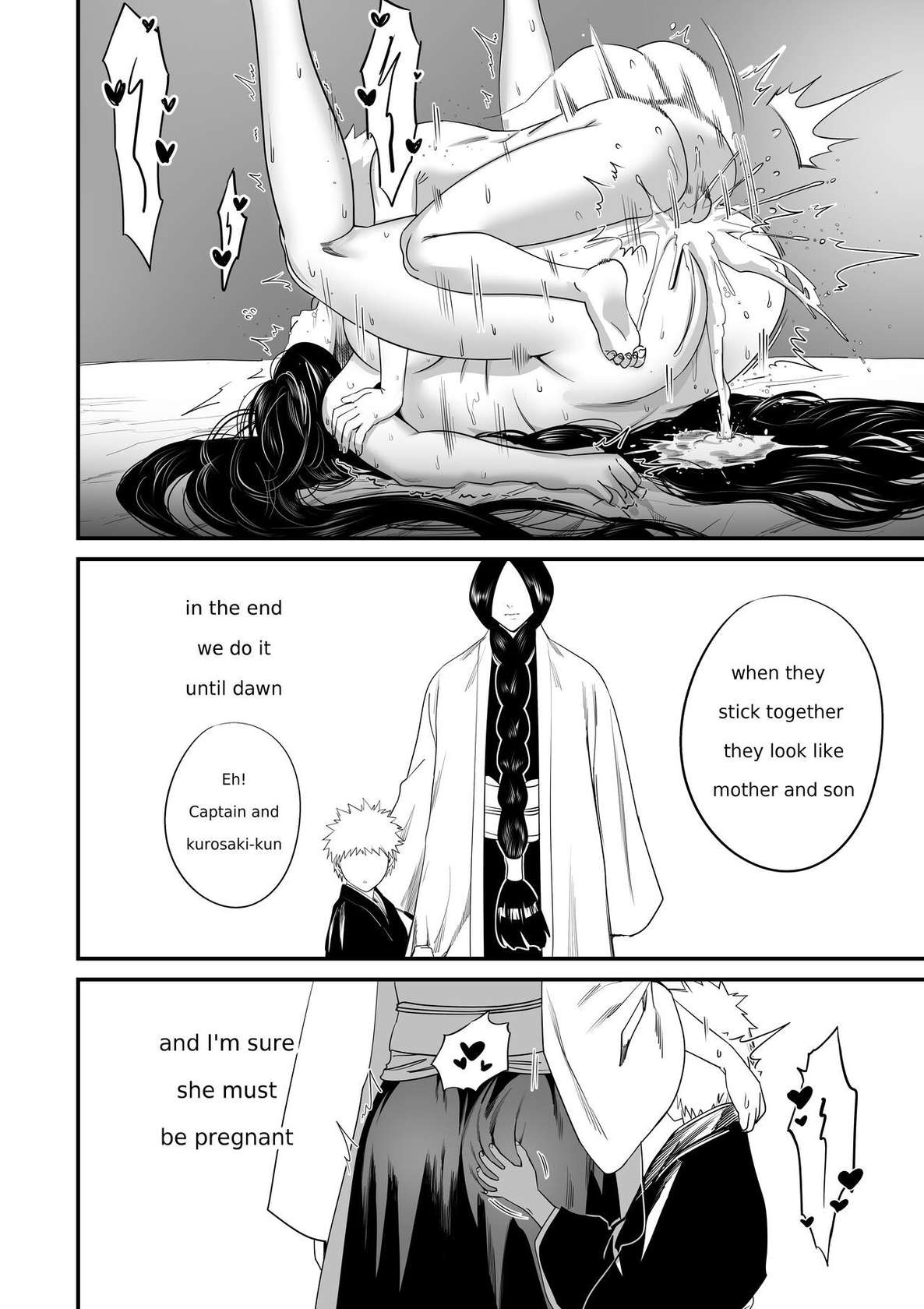 [Black7] Ichigo x Unohana (Bleach)