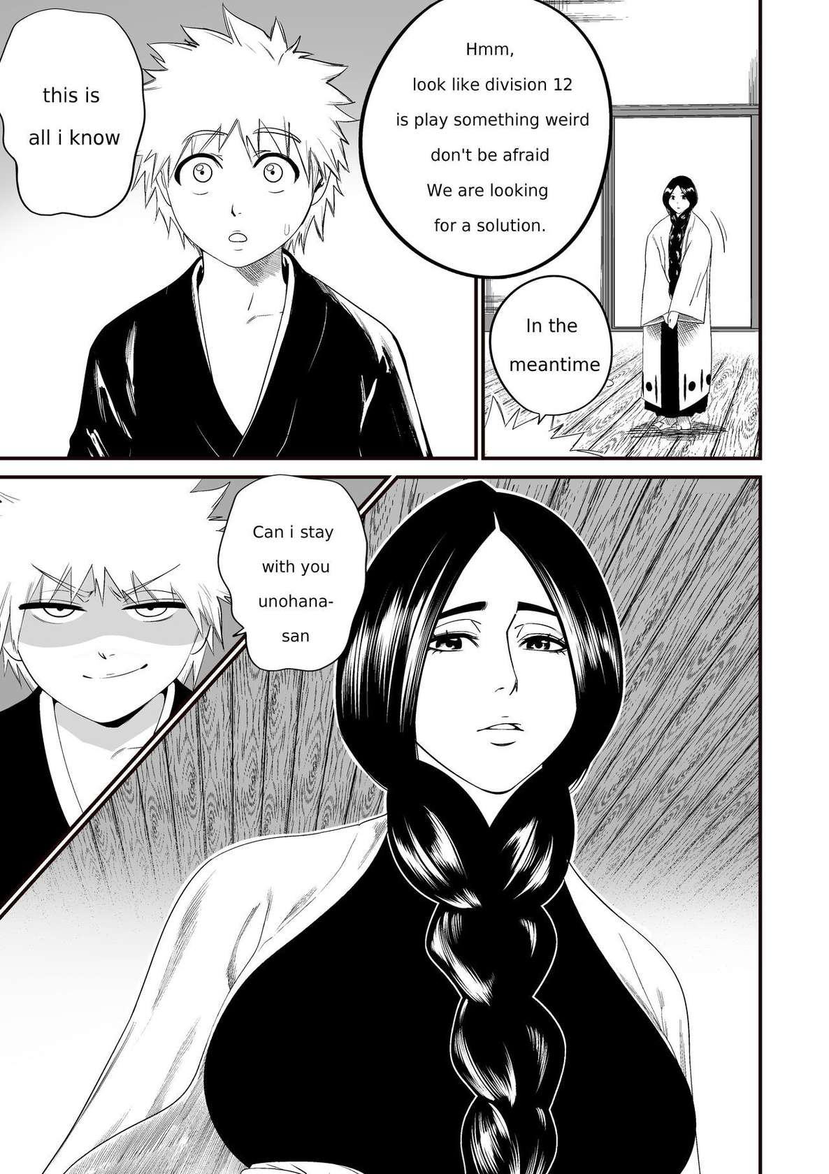 [Black7] Ichigo x Unohana (Bleach)