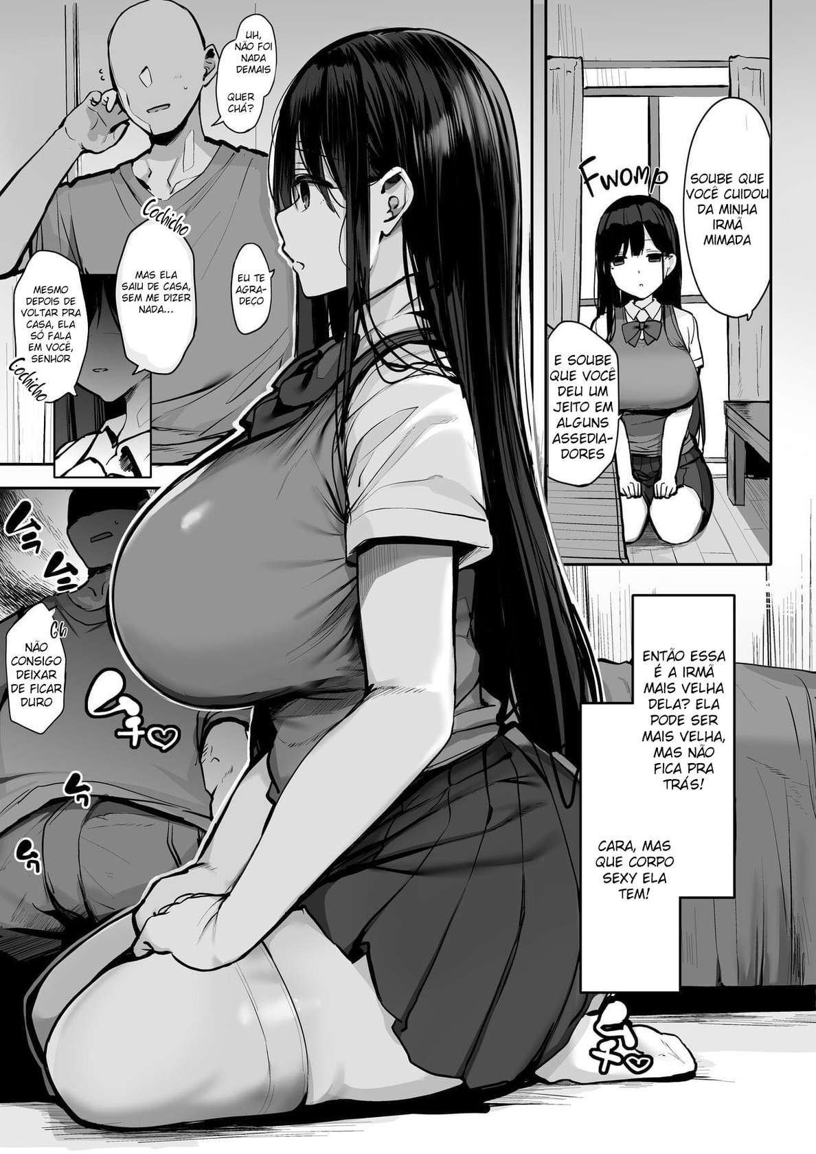 [Rouka] Gomu o Tsukete to Iimashita yo ne... | Ei, Cadê a Camisinha…? [Portuguese-BR] [Mundo Hentai] [Digital]