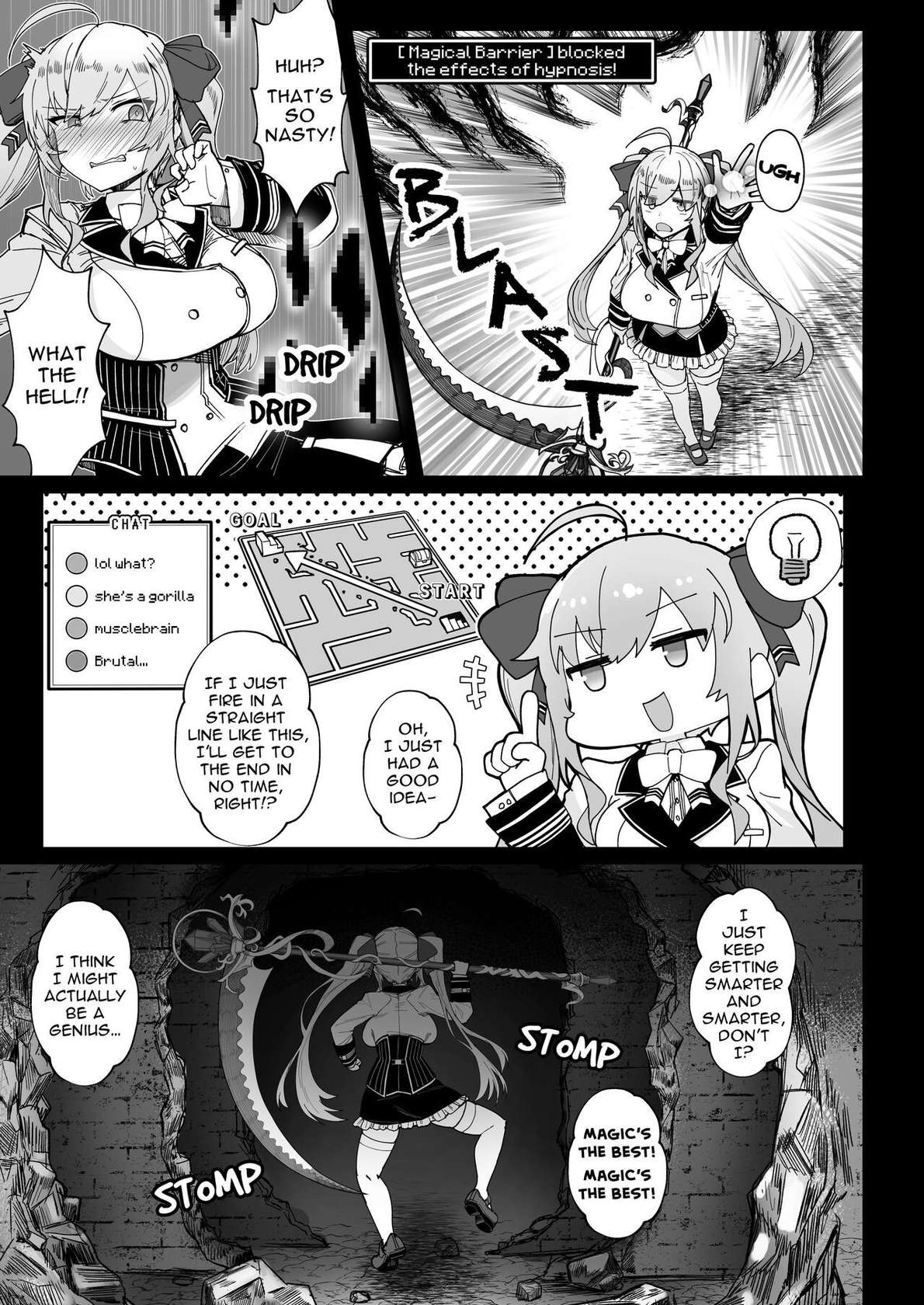 [30min-5000yen (Kagami Uekusa)] Niji Ero Trap Dungeon Bu 2 (Takamiya Rion) [English] [Digital] [Decensored]