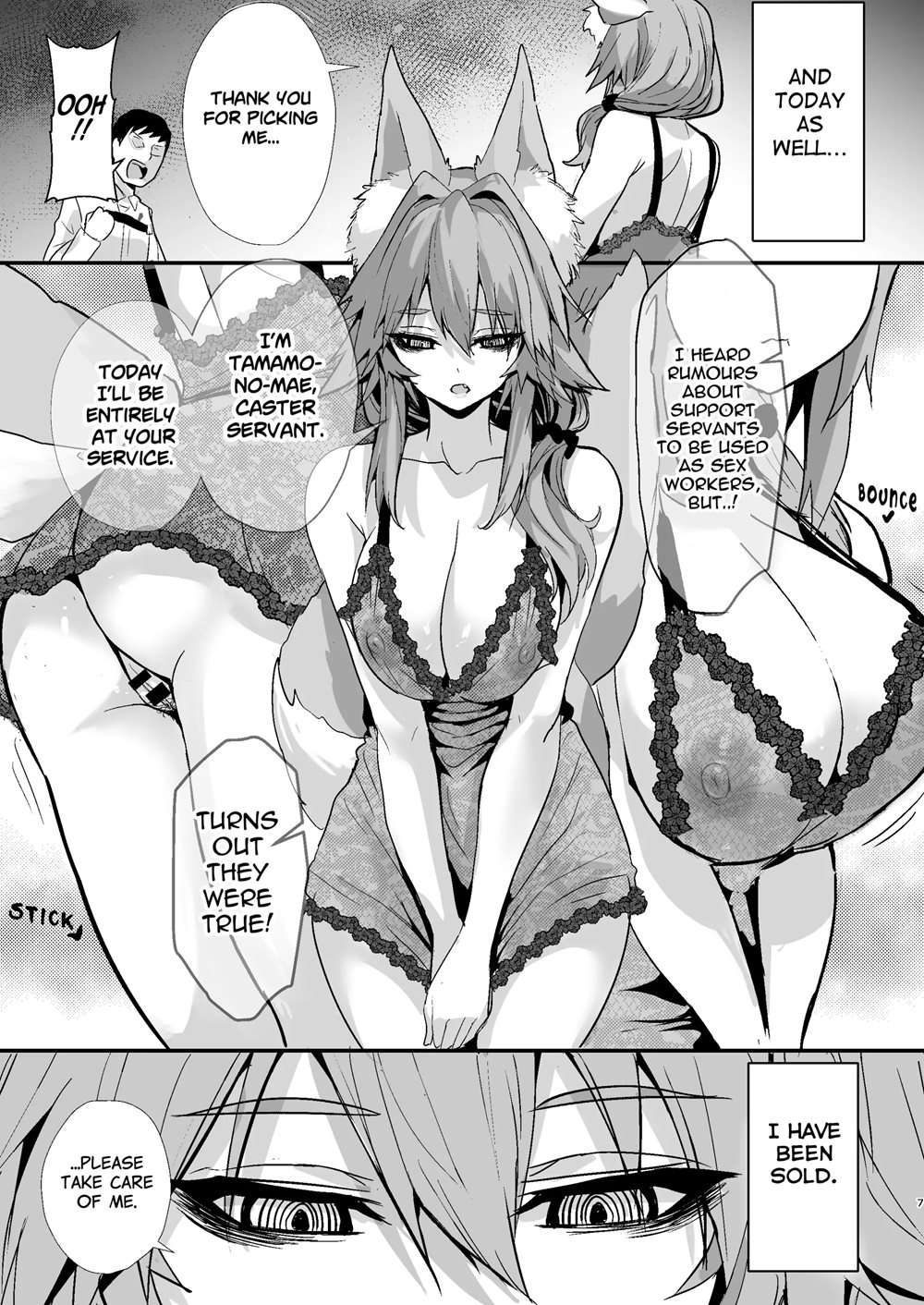 Dead Eyes Sex Worker Tamamo-san