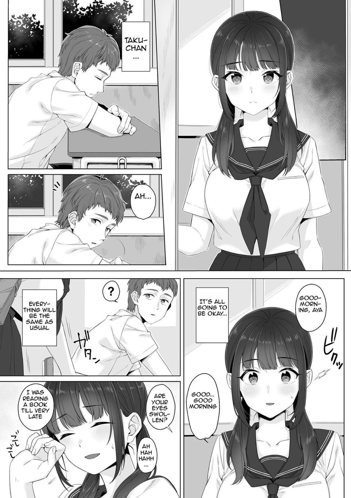 [miniru] Junboku Joshikousei wa Oyaji Iro ni Somerarete Comic Ban Ch. 2 [English]