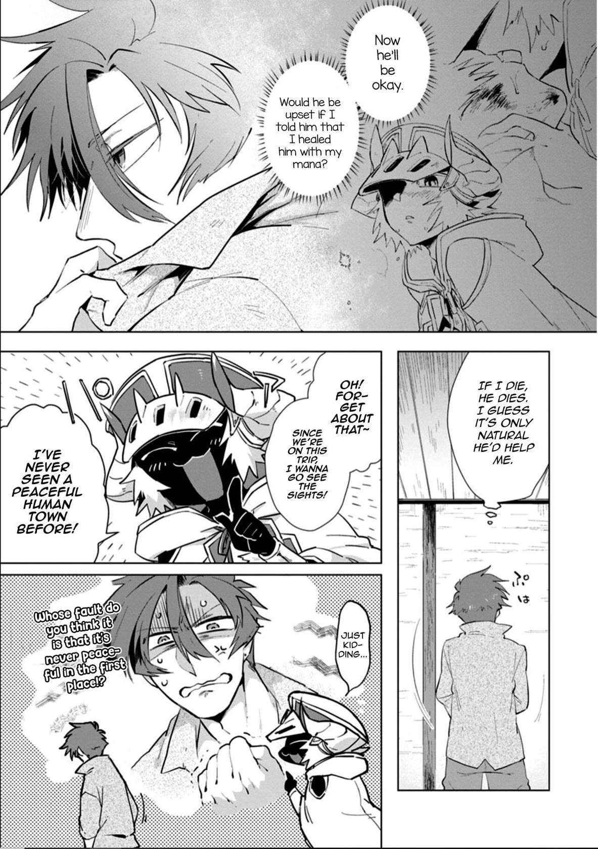 [Hamaki Suiryu] Maou-sama wa Yuusha no Ken de Midaretai | The Demon Lord Wants the Hero's Sword to Mess Him Up Ch. 3 [English] [mysterymeat3] [Digital]