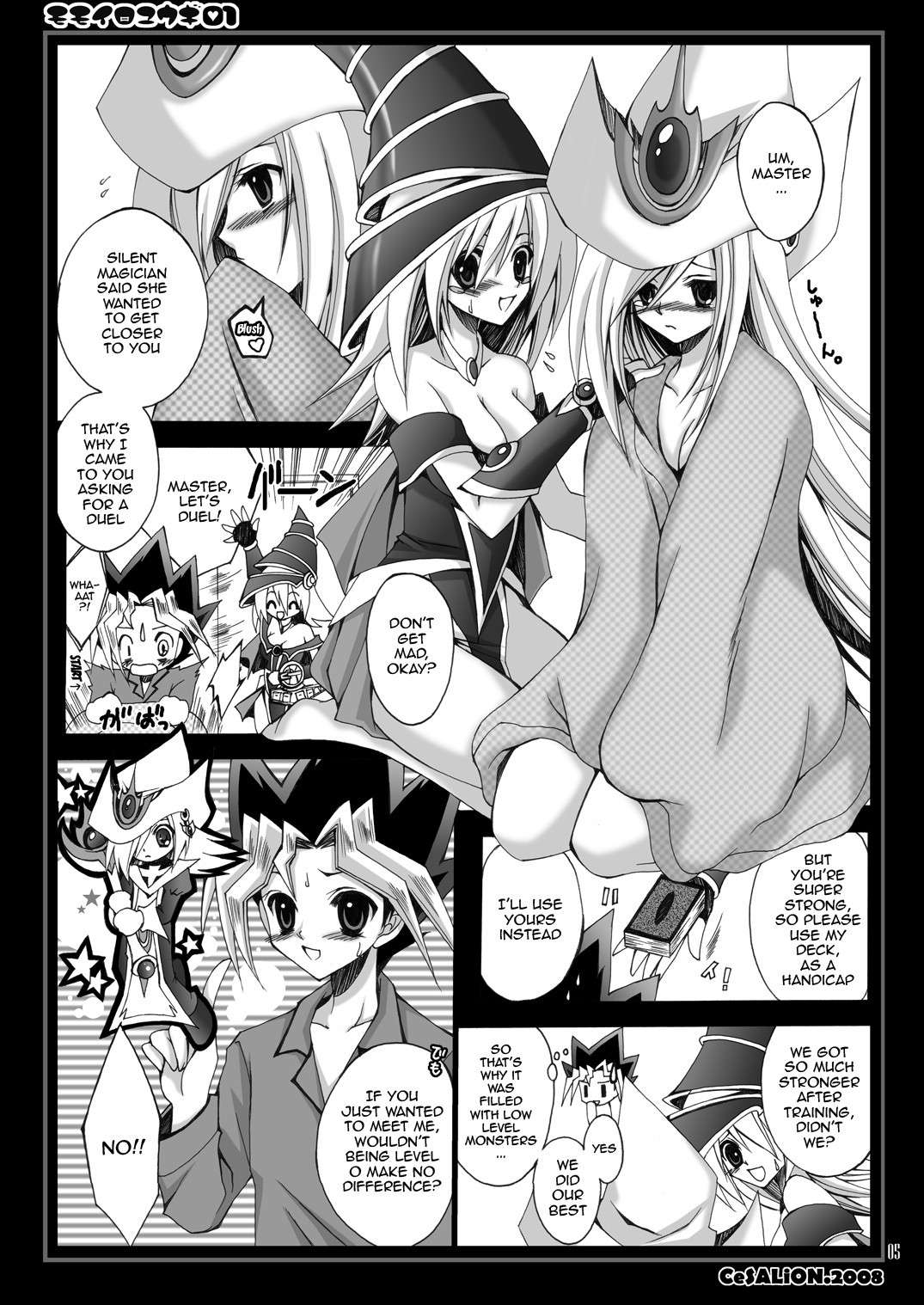 [CeSALiON (Cesar)] MOMOIRO YU-GI 01 | PINK YU-GI 01 (Yu-Gi-Oh!) [English] {Doujins.com}