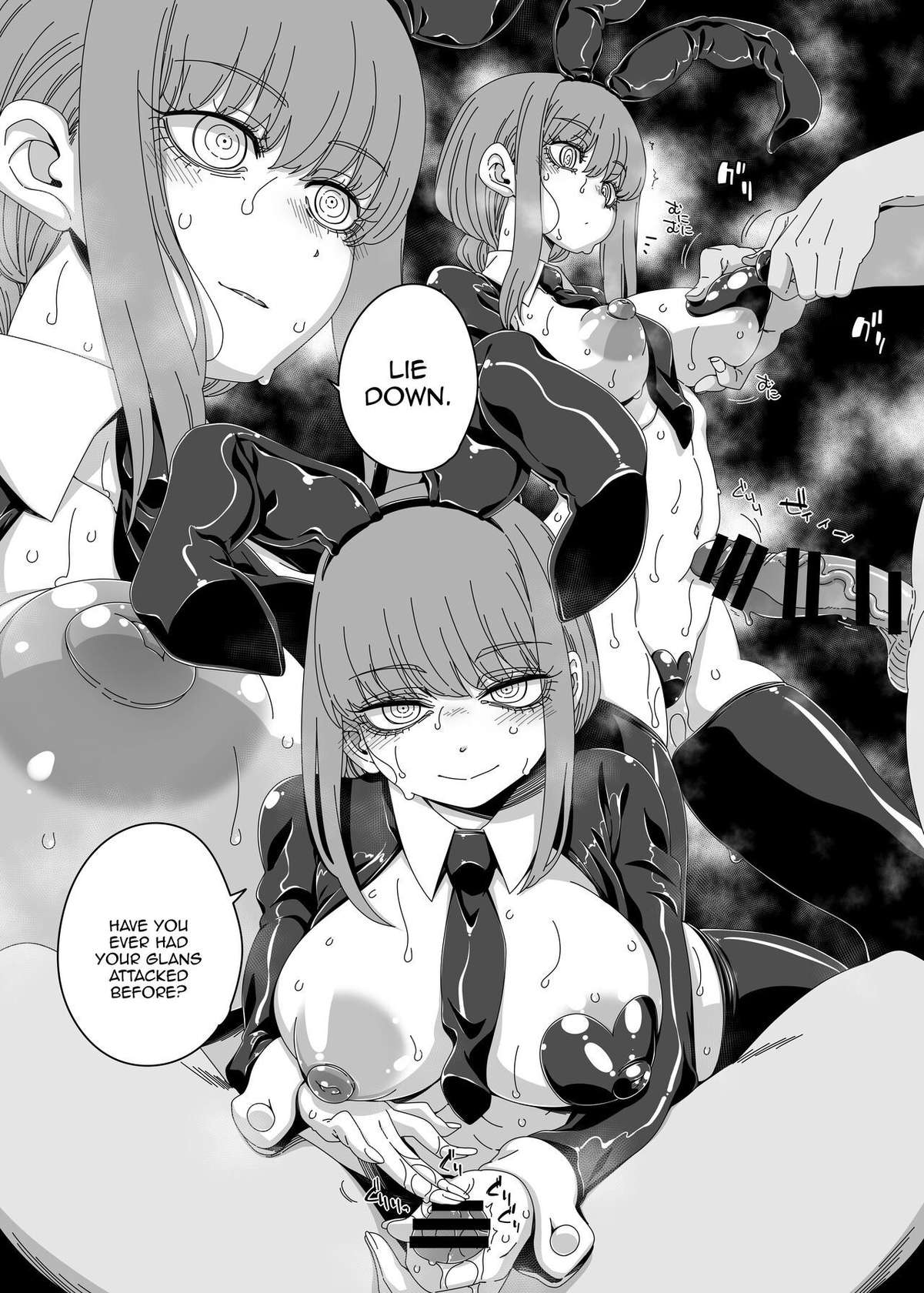 [Hanya Yashiki (Hanya)] Gyaku Bunny Kite Shihai shite Hoshii | I Want You to Dominate Me While Wearing a Reverse Bunny Costume (Chainsaw Man) [English] {Doujins.com} [Digital]