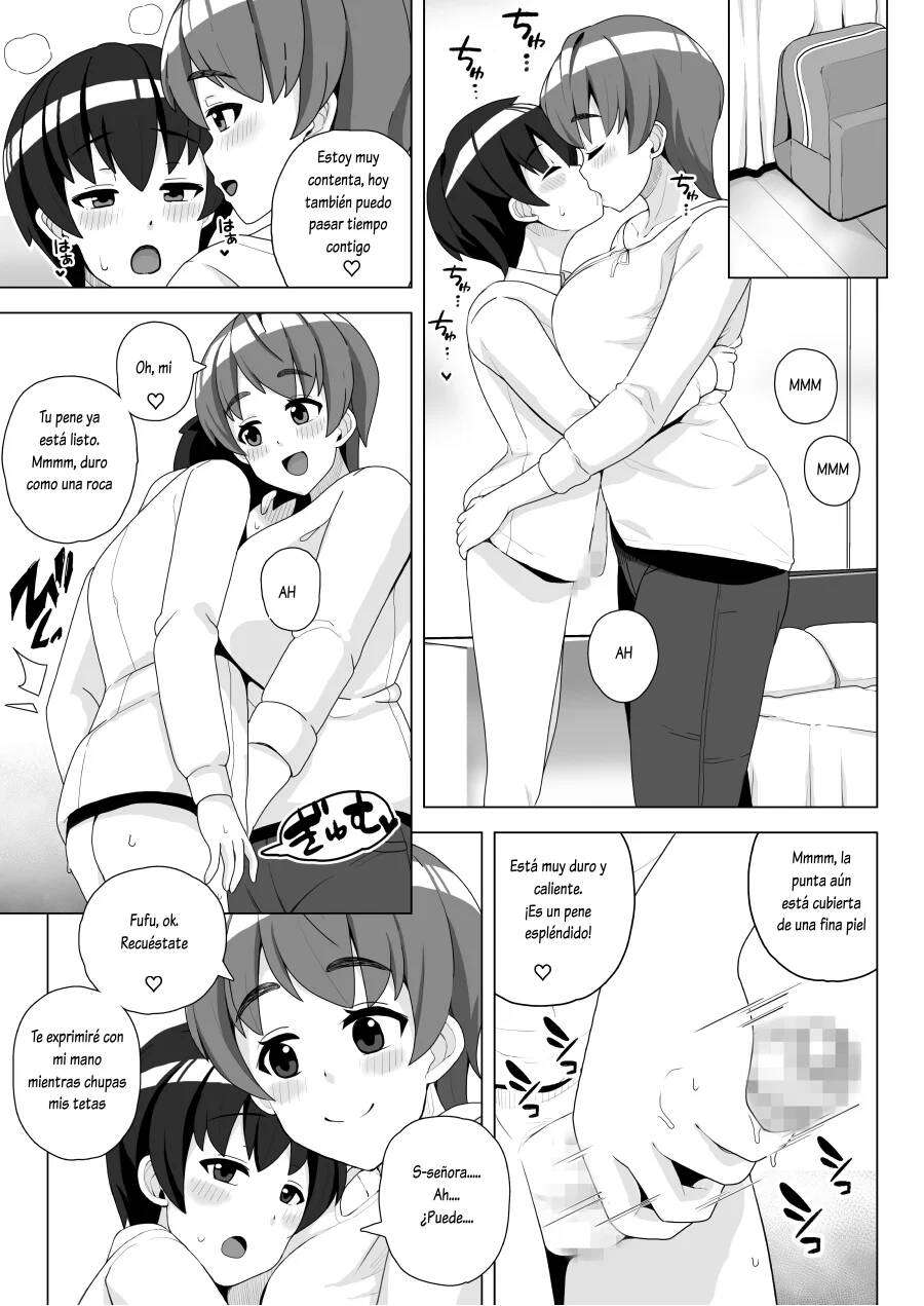 [Sasanoha Toro] Tomodachi no Mama wa Nakadashi OK na Sexfriend [Spanish]