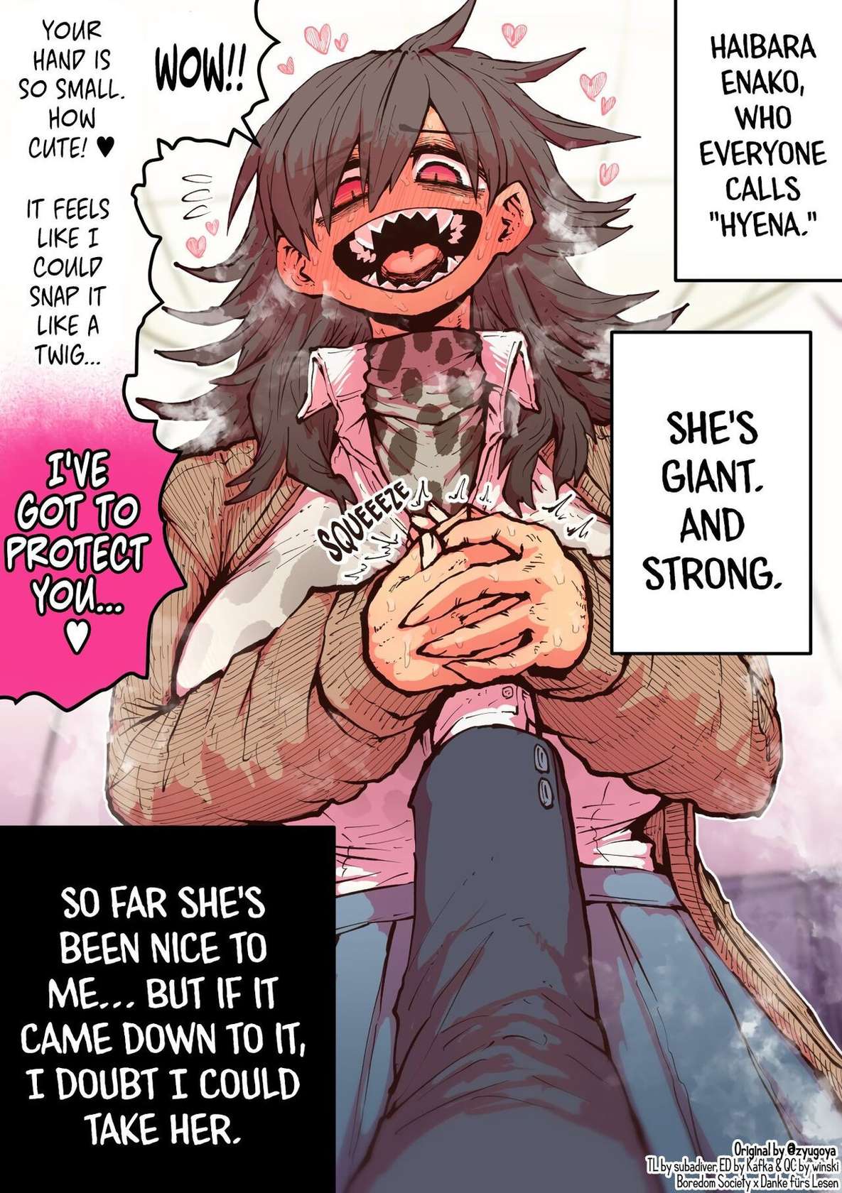 [Zyugoya] Being Targeted by Hyena-chan [English] [danke.moe] [Ongoing]