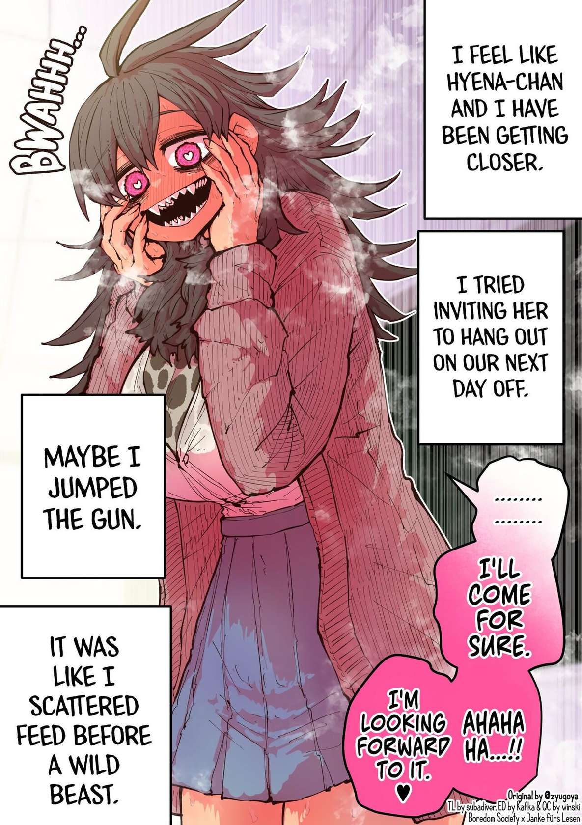 [Zyugoya] Being Targeted by Hyena-chan [English] [danke.moe] [Ongoing]