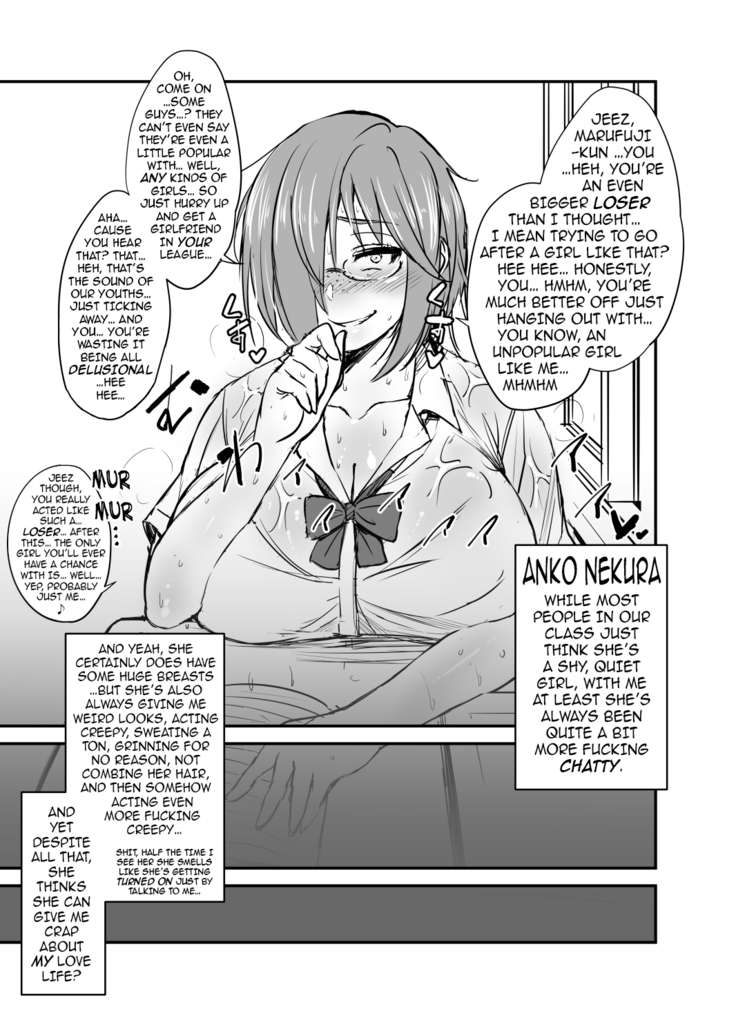 Nekura Megane ♀ | The Creepy Glasses Girl