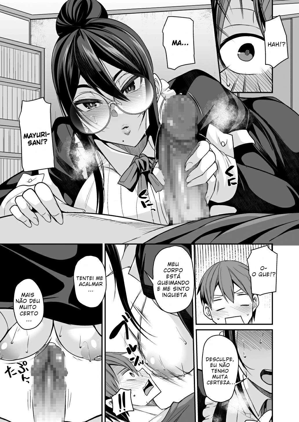 [Houkago Inokorigumi (Nishida Megane)] Succubus Maid no Mayuri-san [Portuguese-BR]